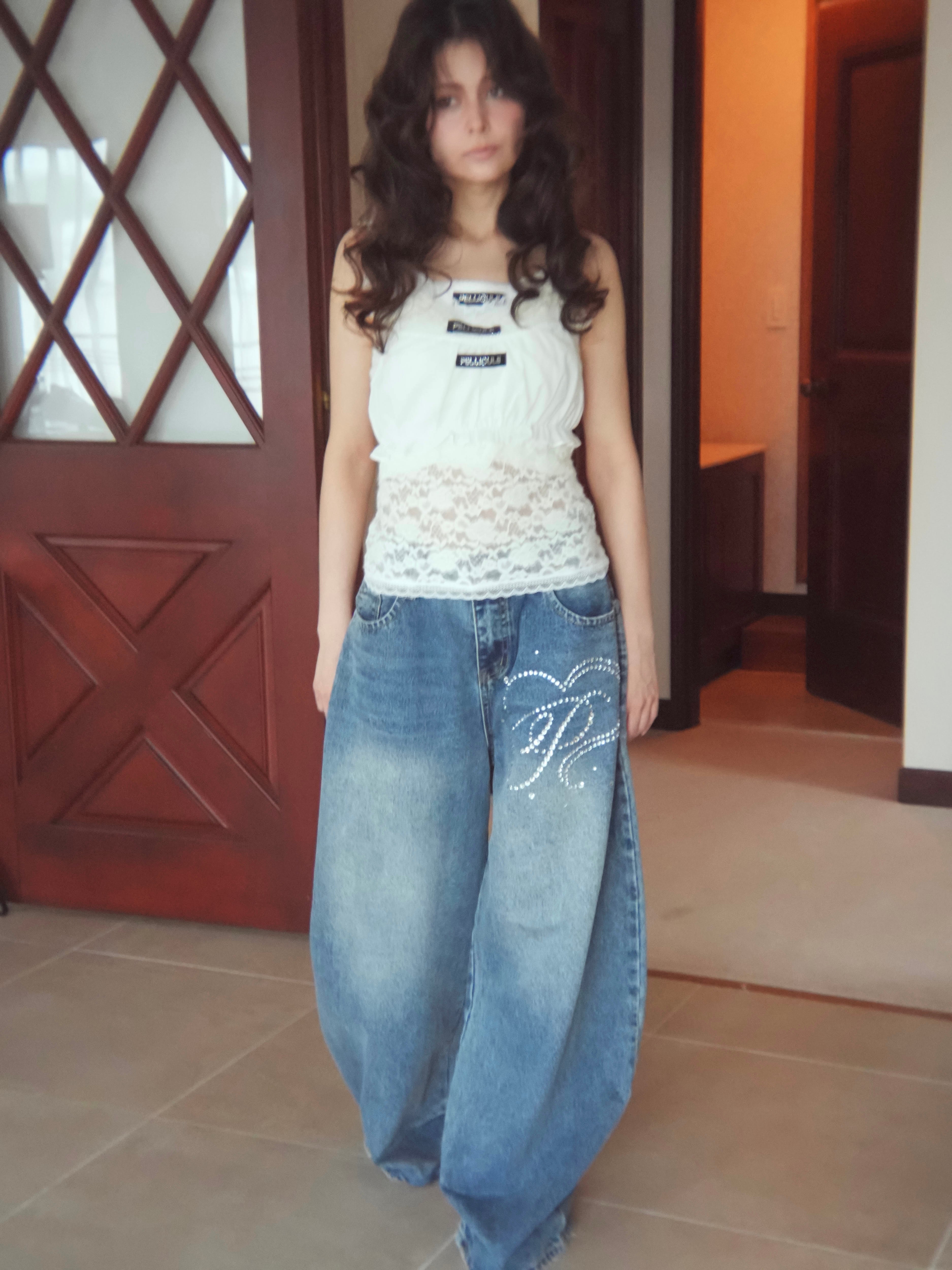 curvywide loose denim｜PELLICULE | ぺリキュール
