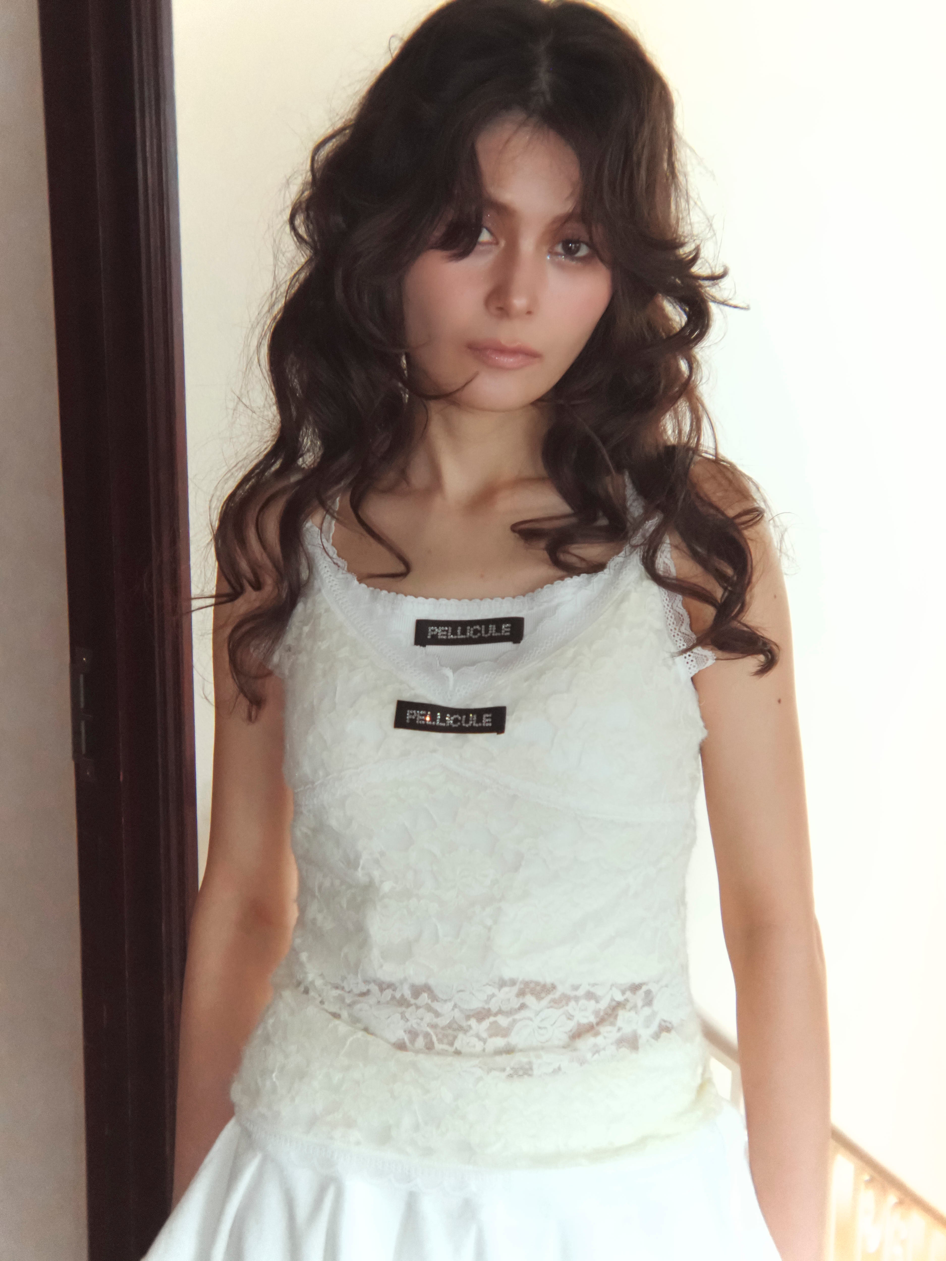 lace layer camisole｜PELLICULE | ぺリキュール
