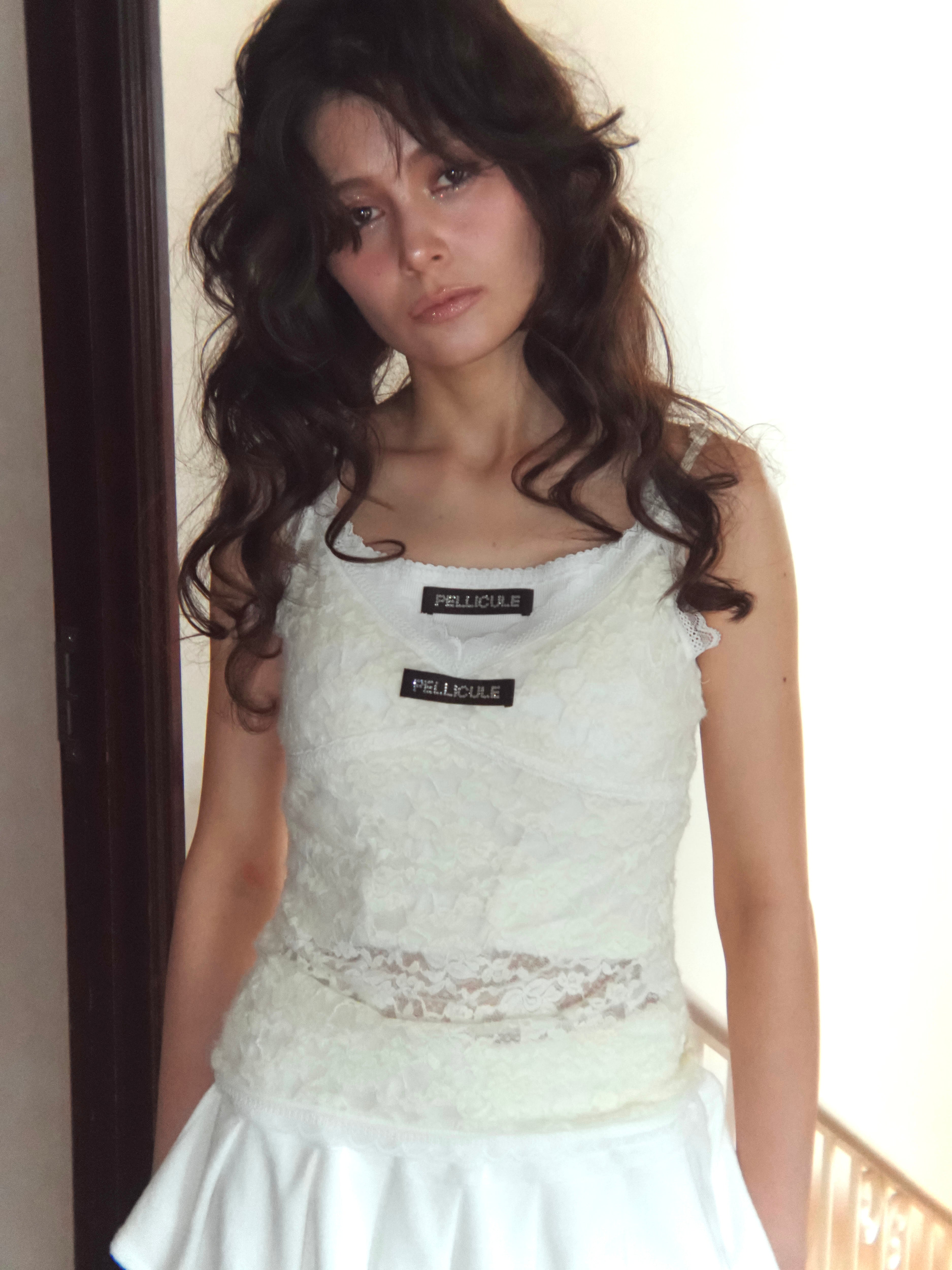 lace layer camisole｜PELLICULE | ぺリキュール