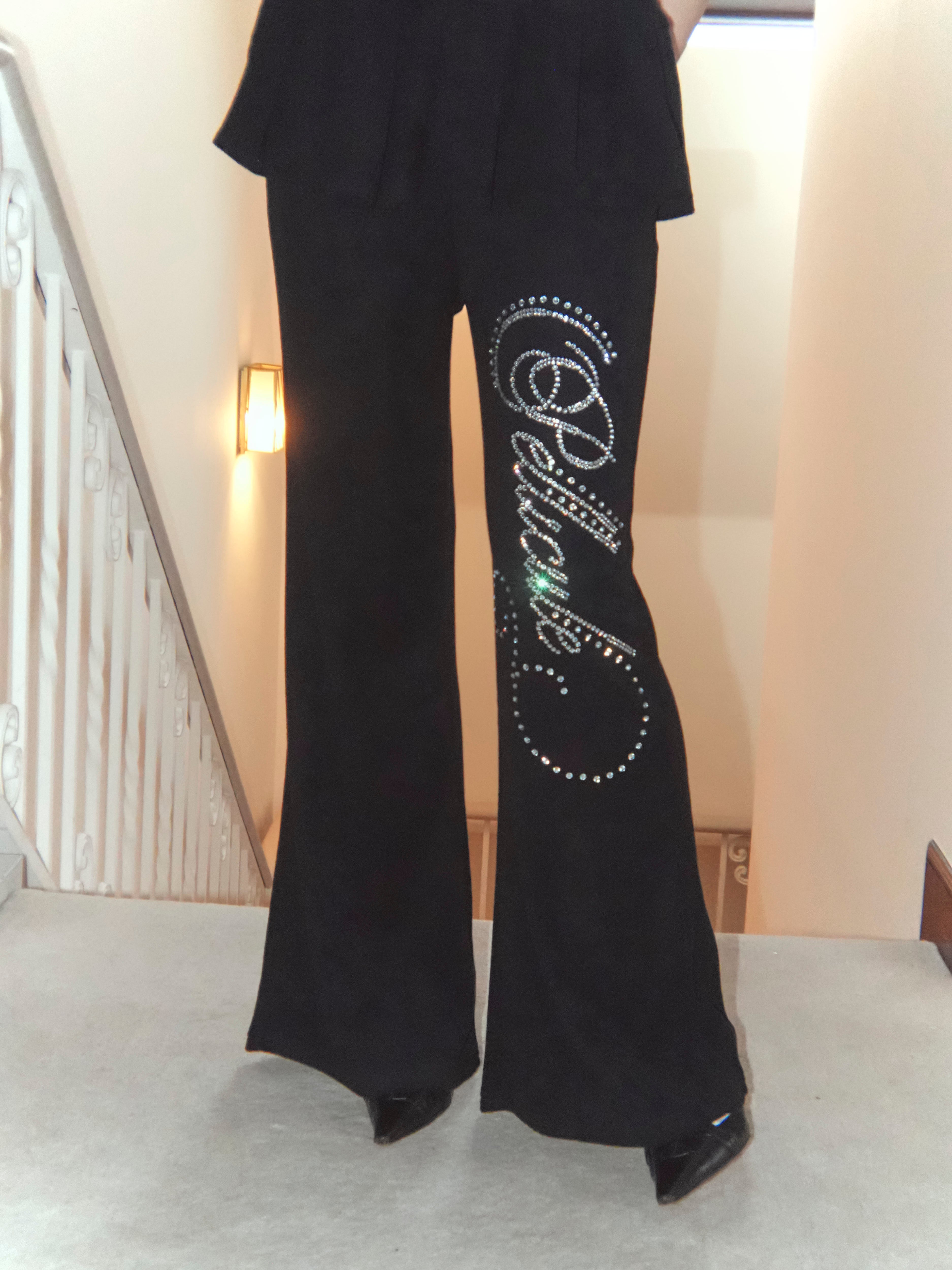 motif pile flare pants｜PELLICULE | ぺリキュール
