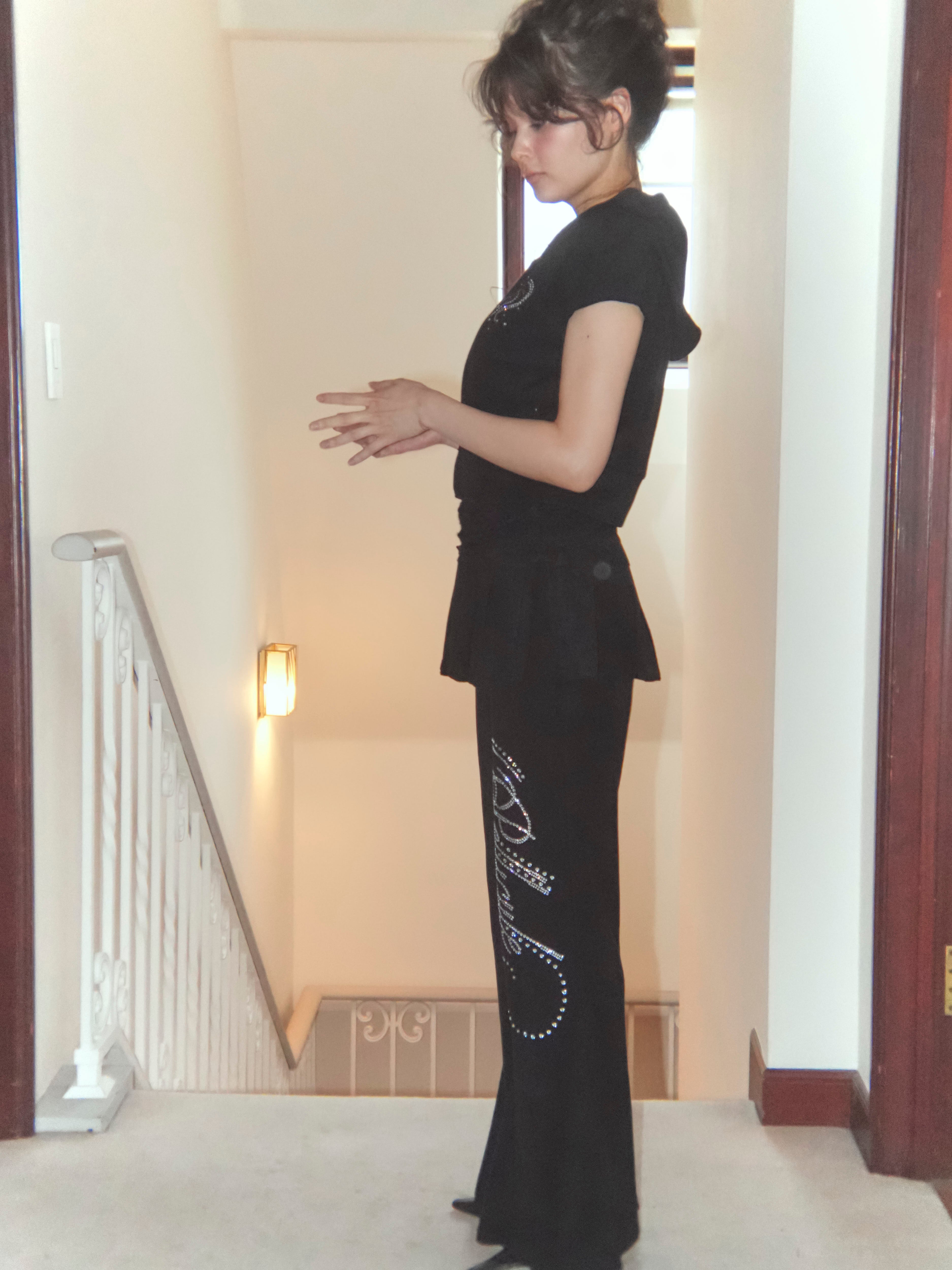 motif pile flare pants｜PELLICULE | ぺリキュール