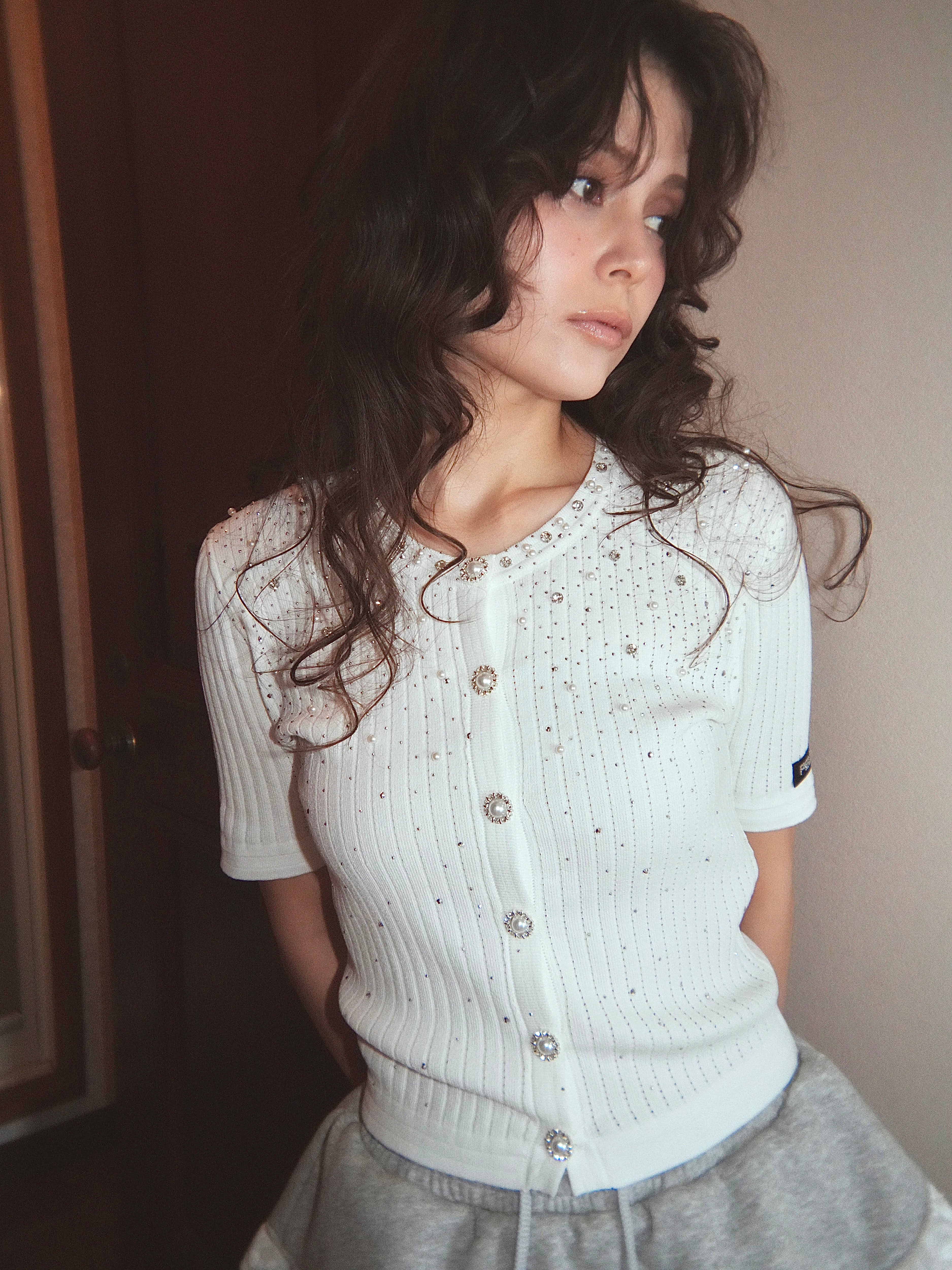 bijou knit tops