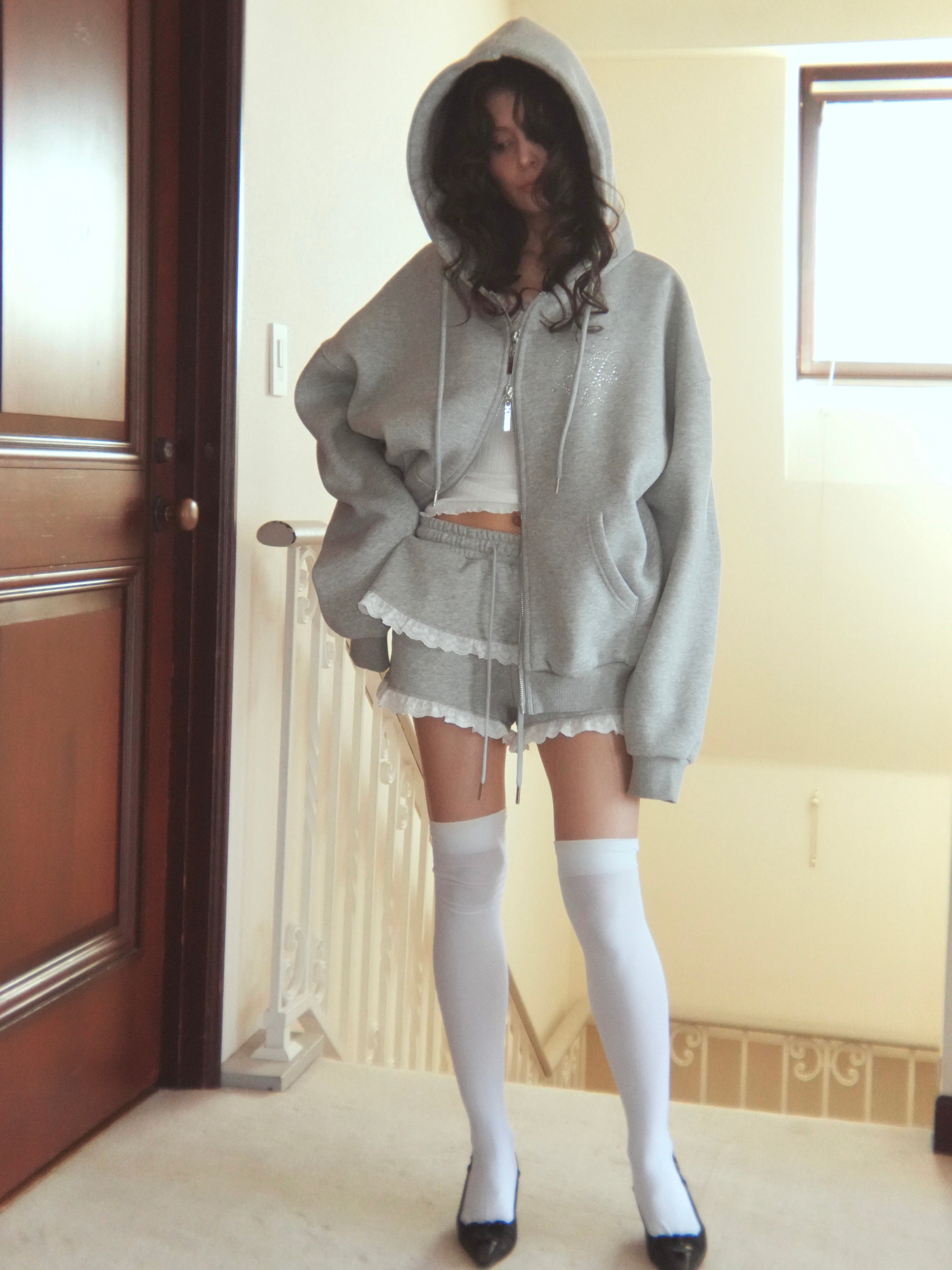 lace aprony short pants