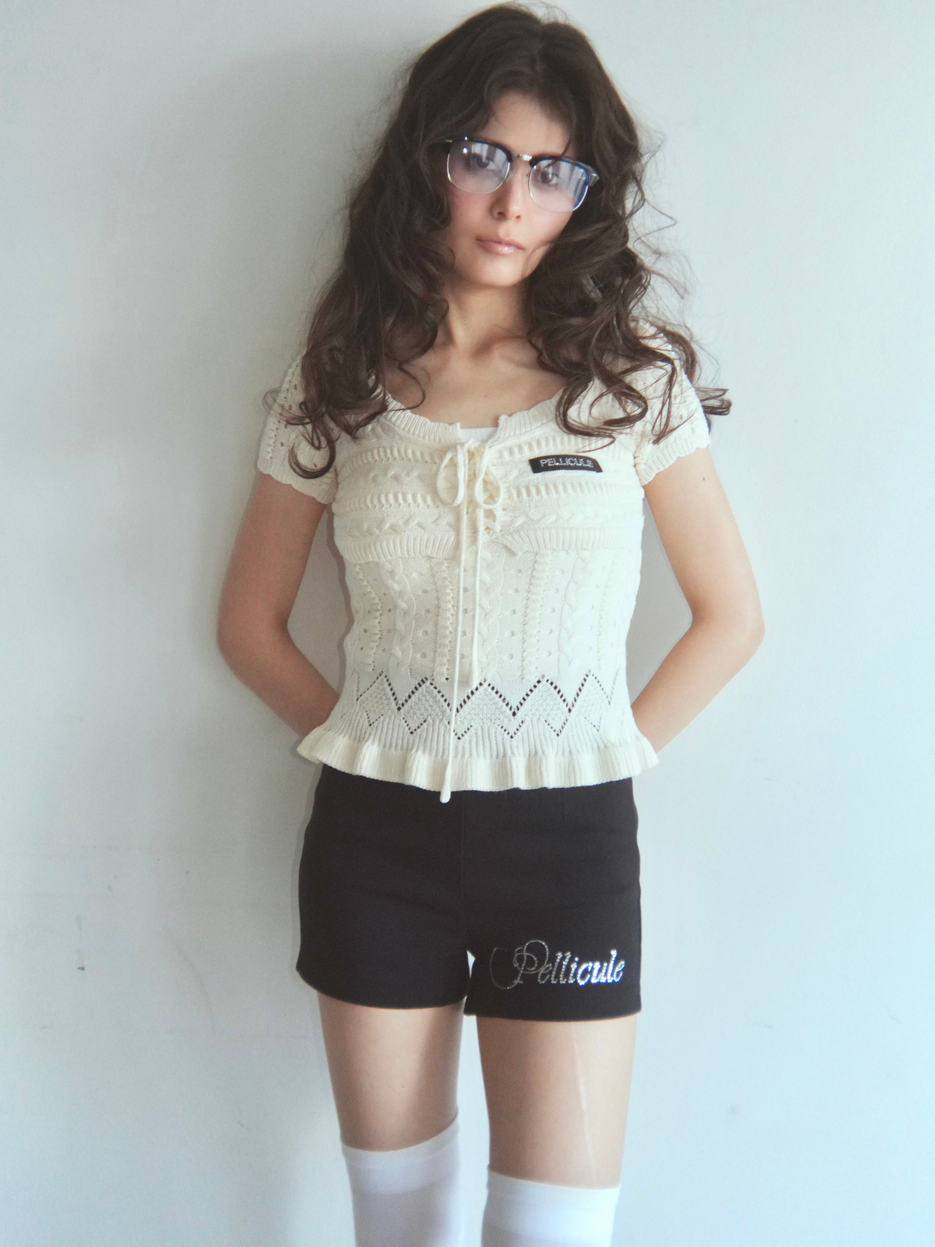 lace knitting tops