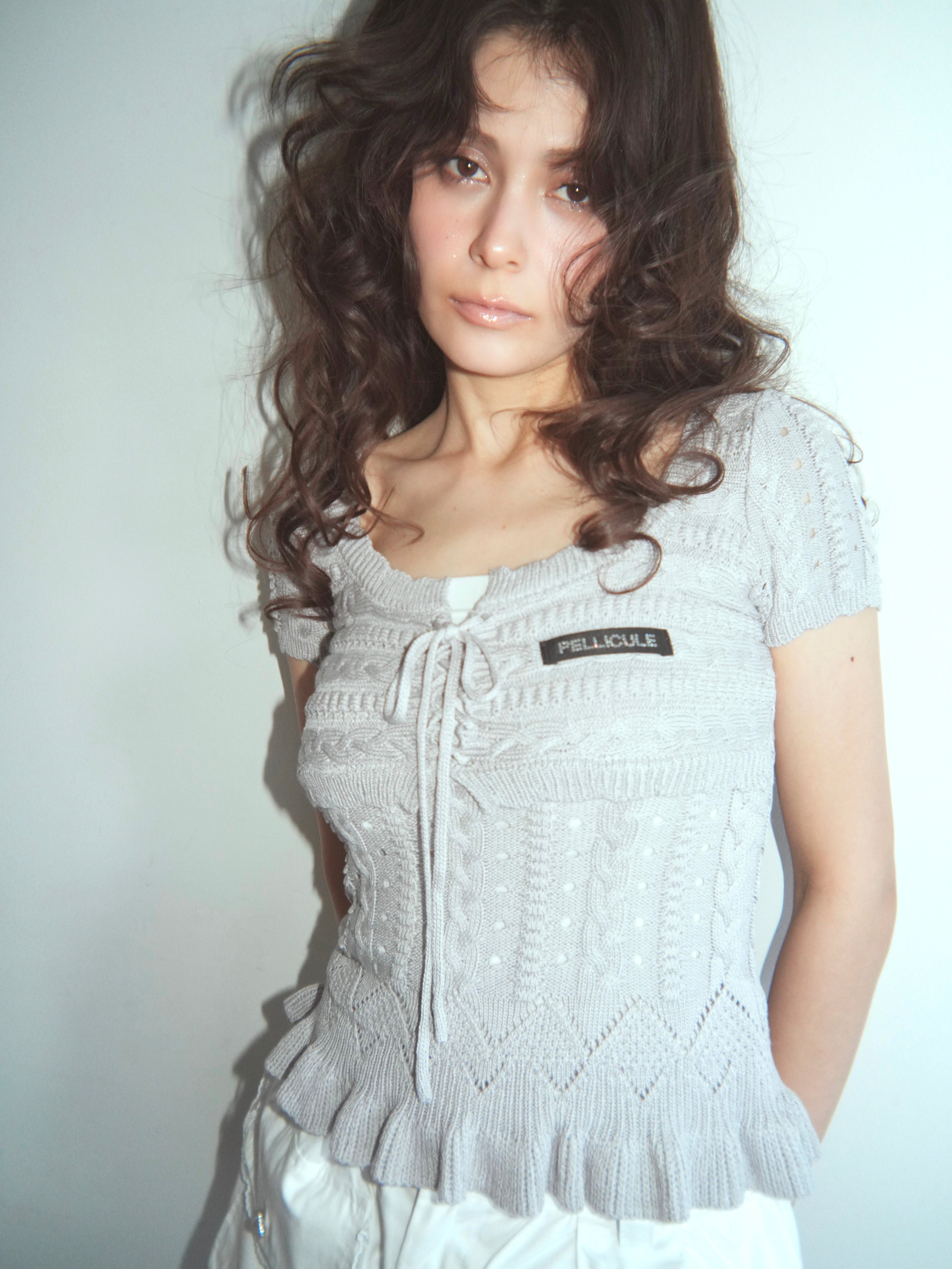 lace knitting tops