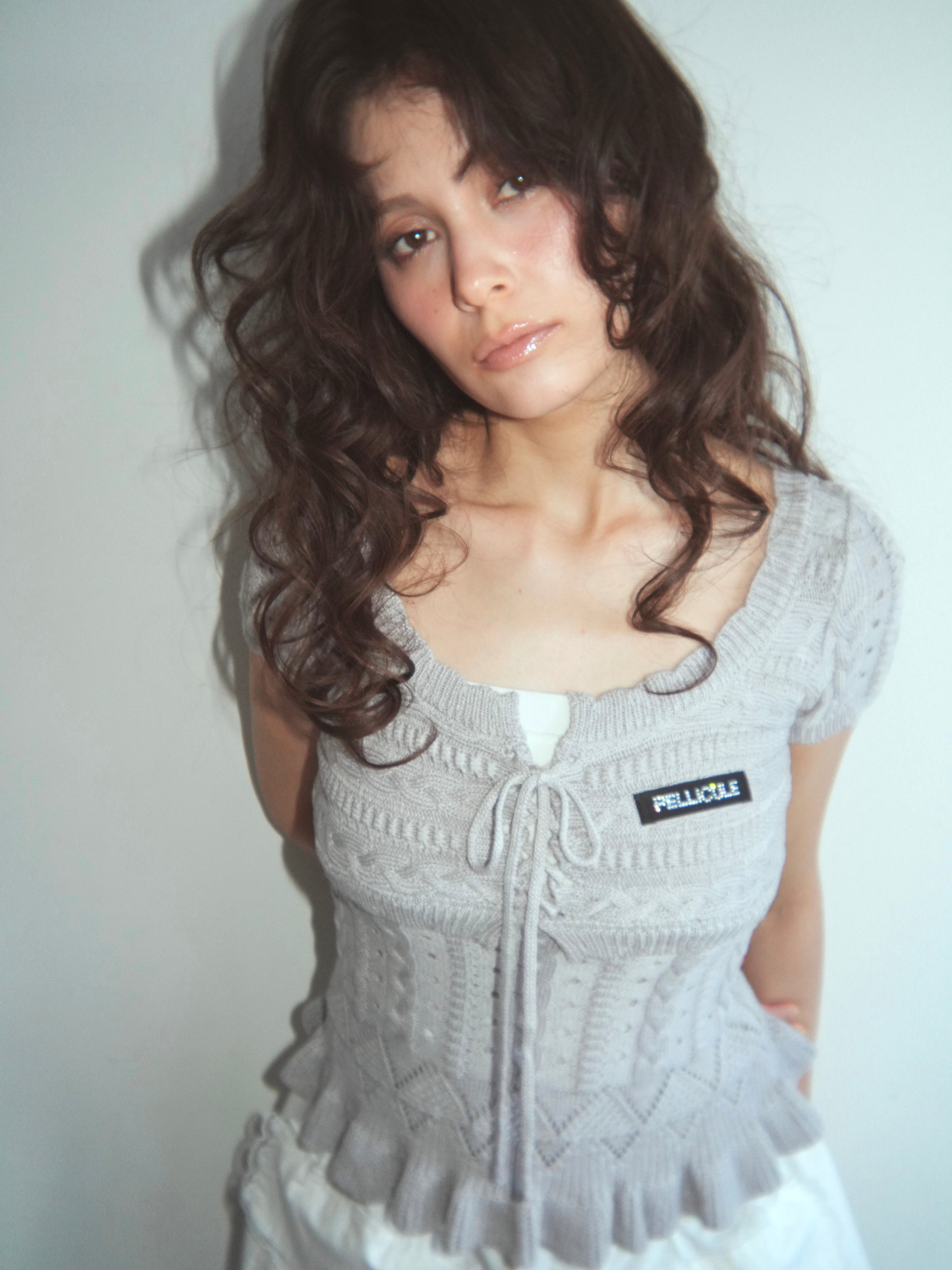lace knitting tops