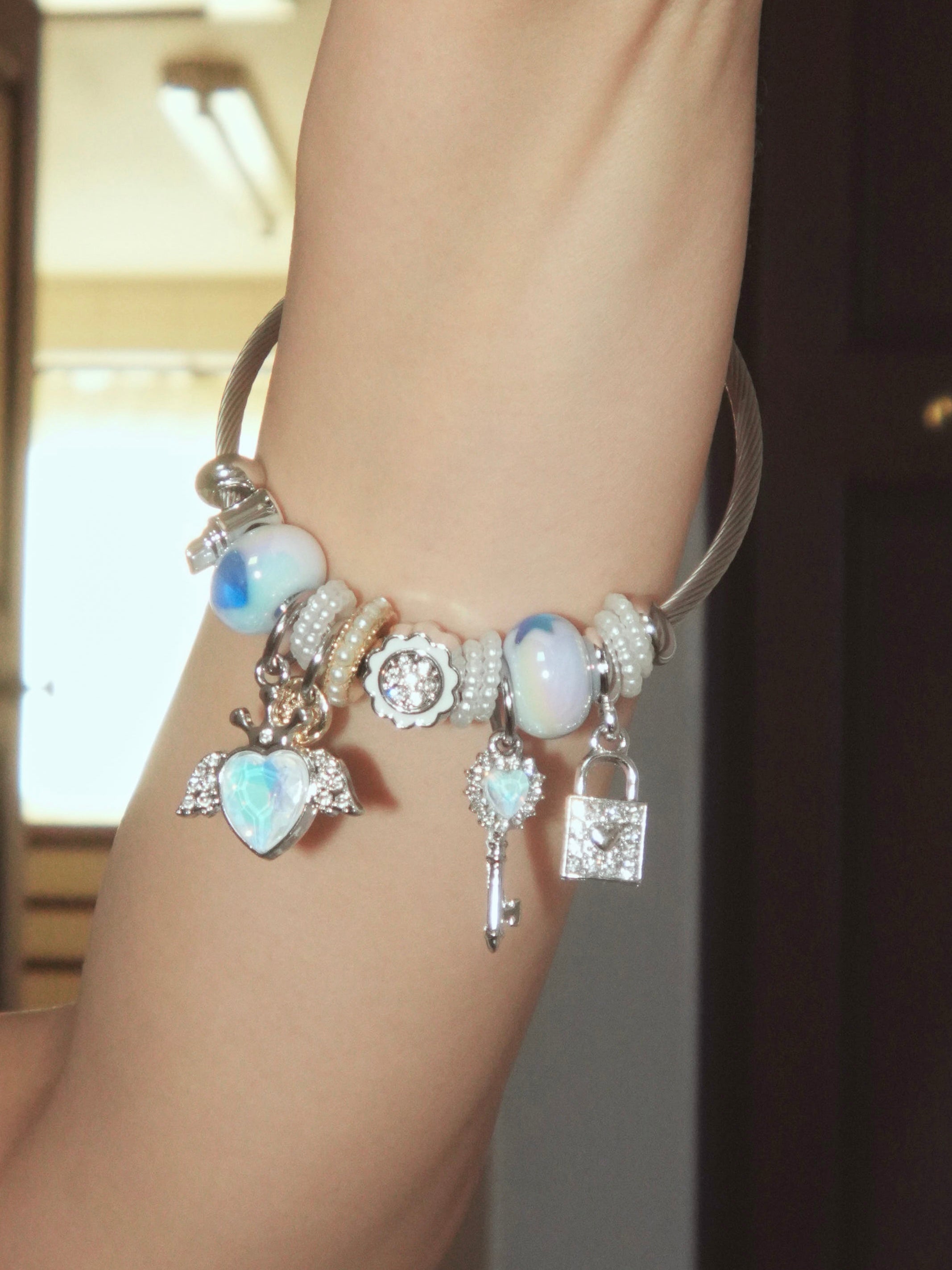 mixture charm bracelet