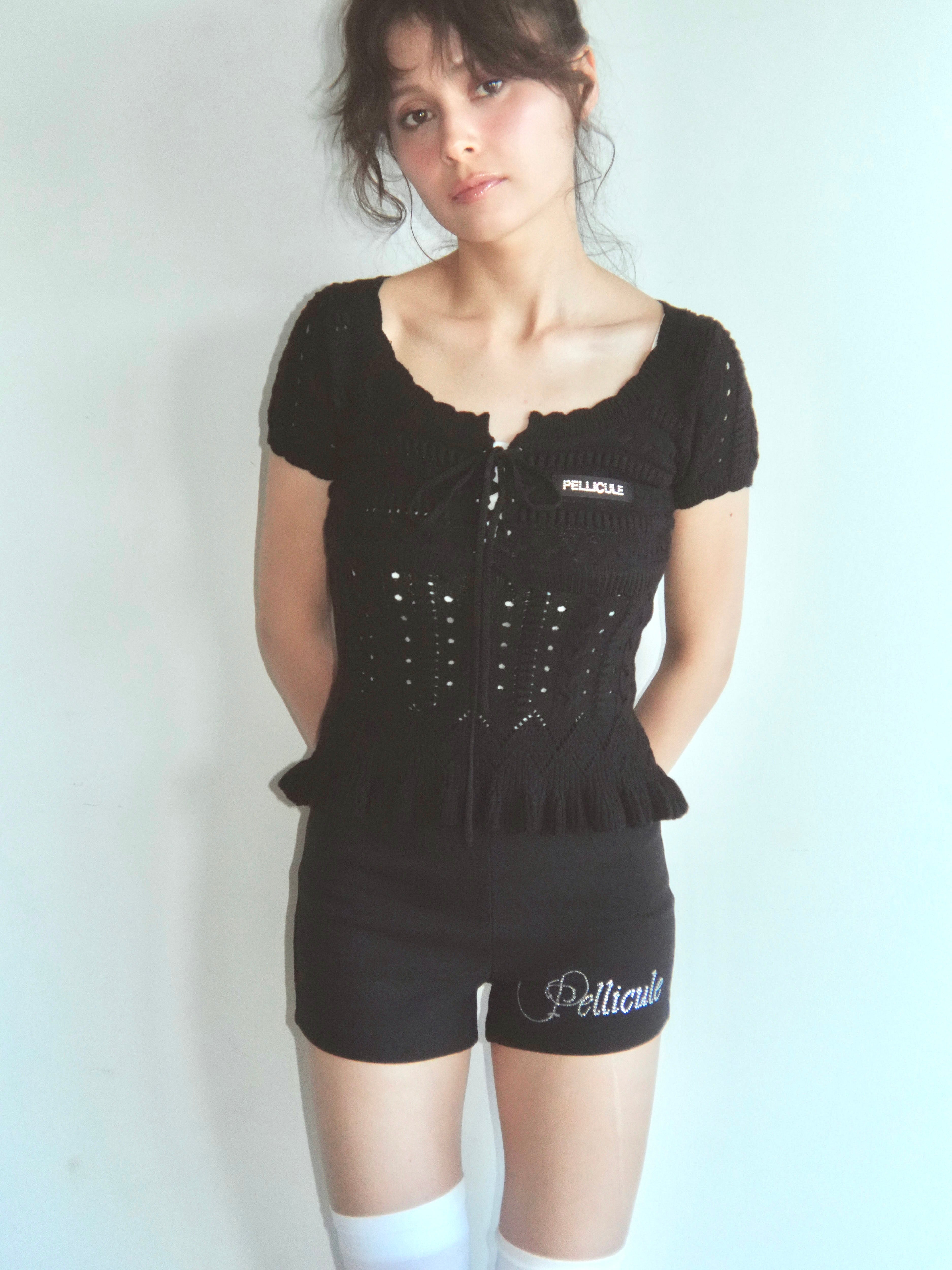 lace knitting tops