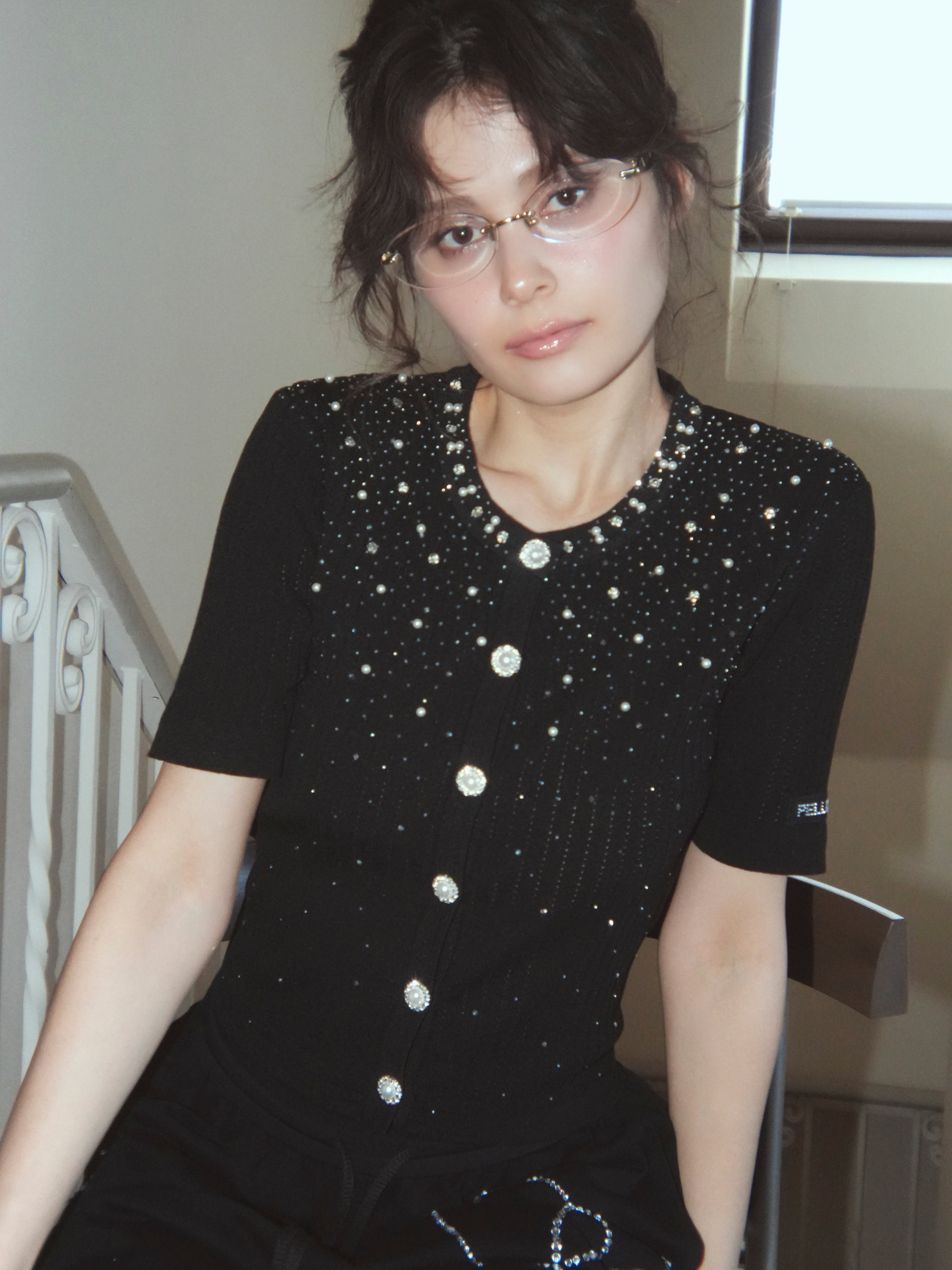 bijou knit tops