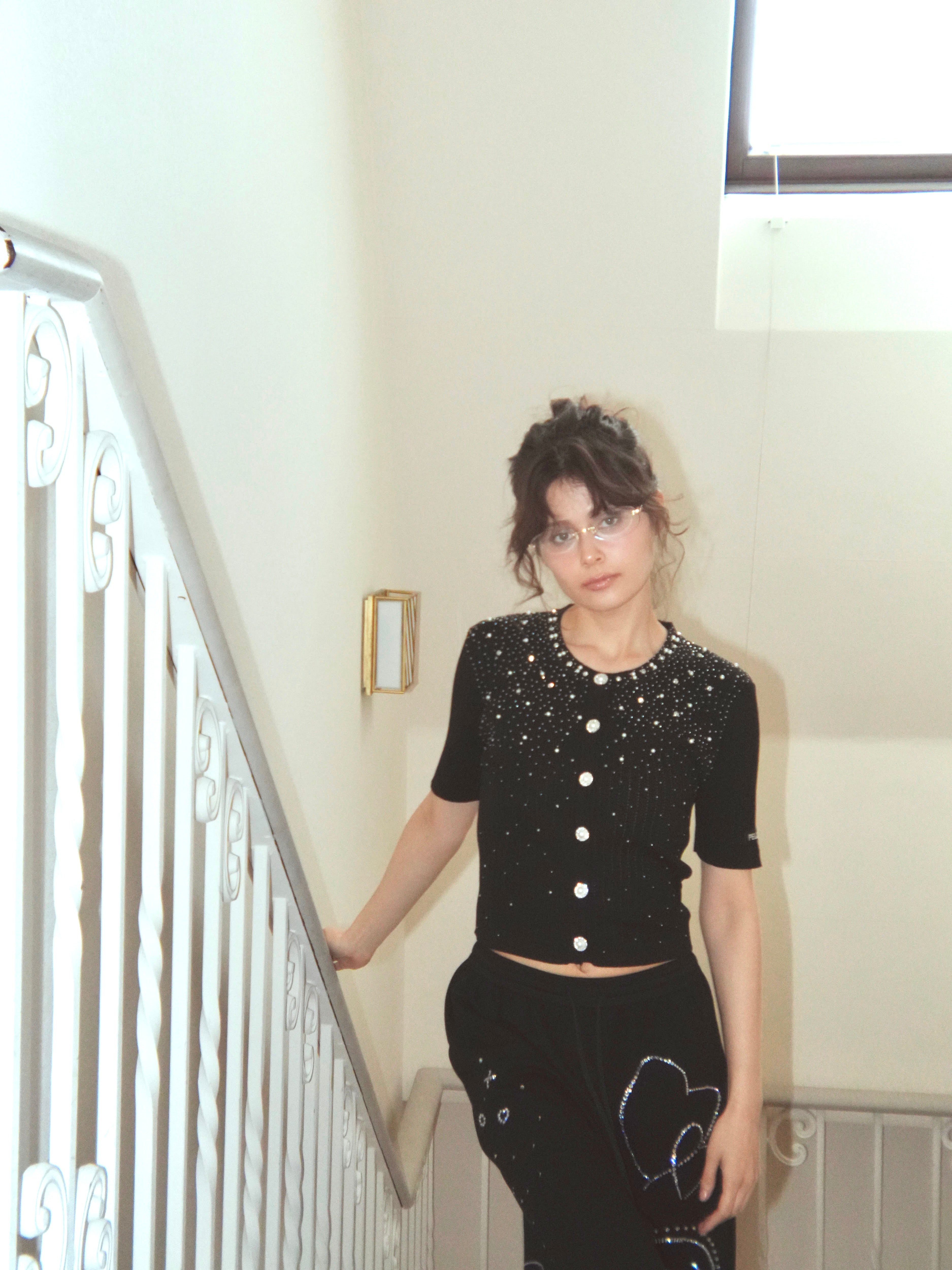 bijou knit tops