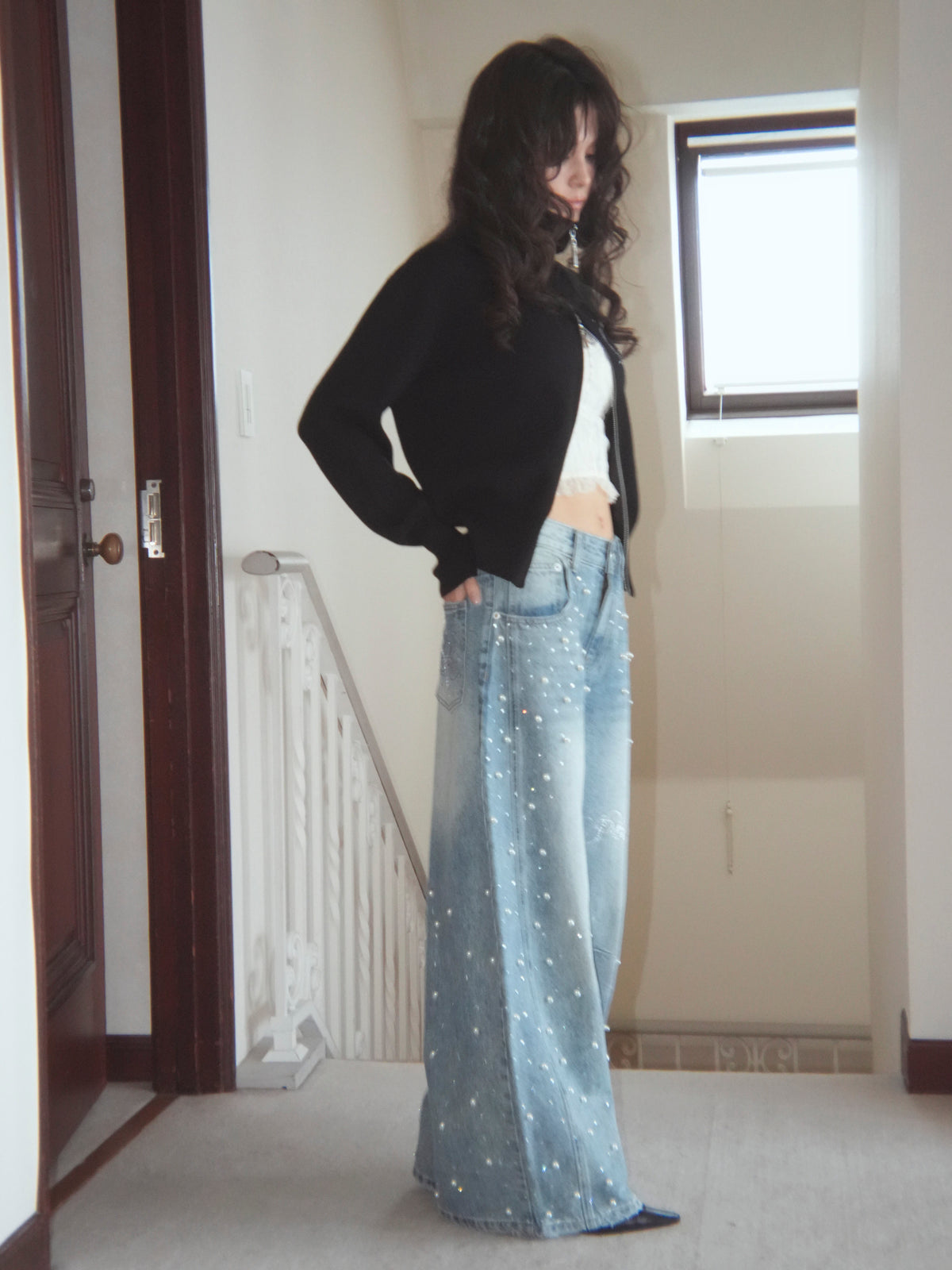 jewelleric wide denim