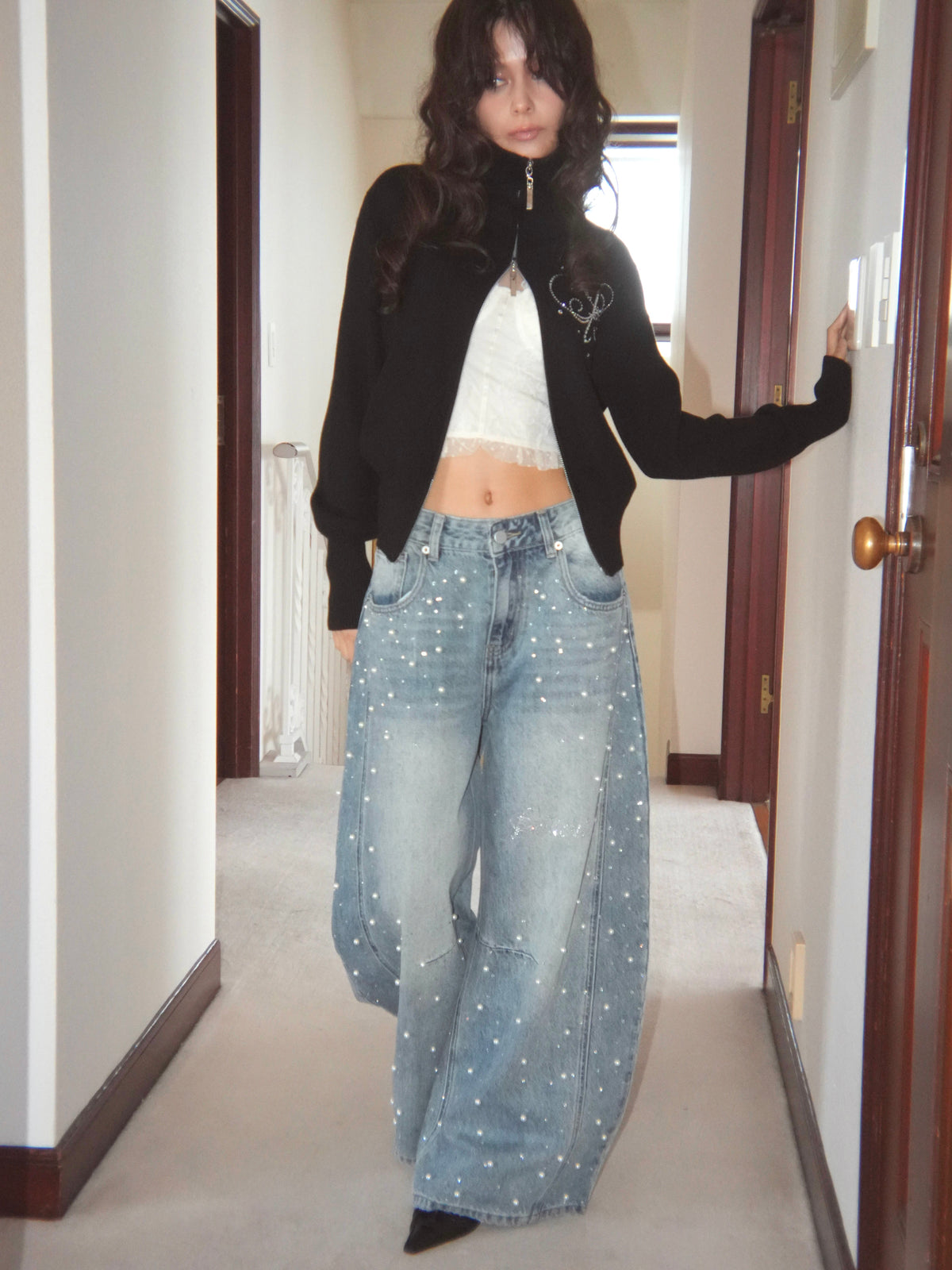 jewelleric wide denim