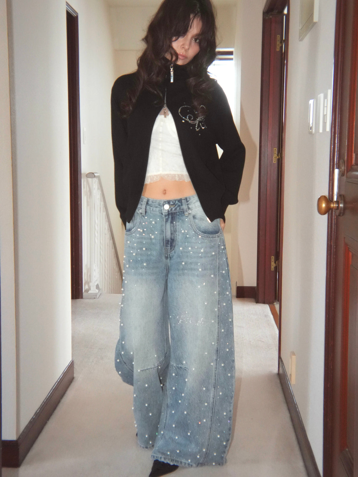 jewelleric wide denim