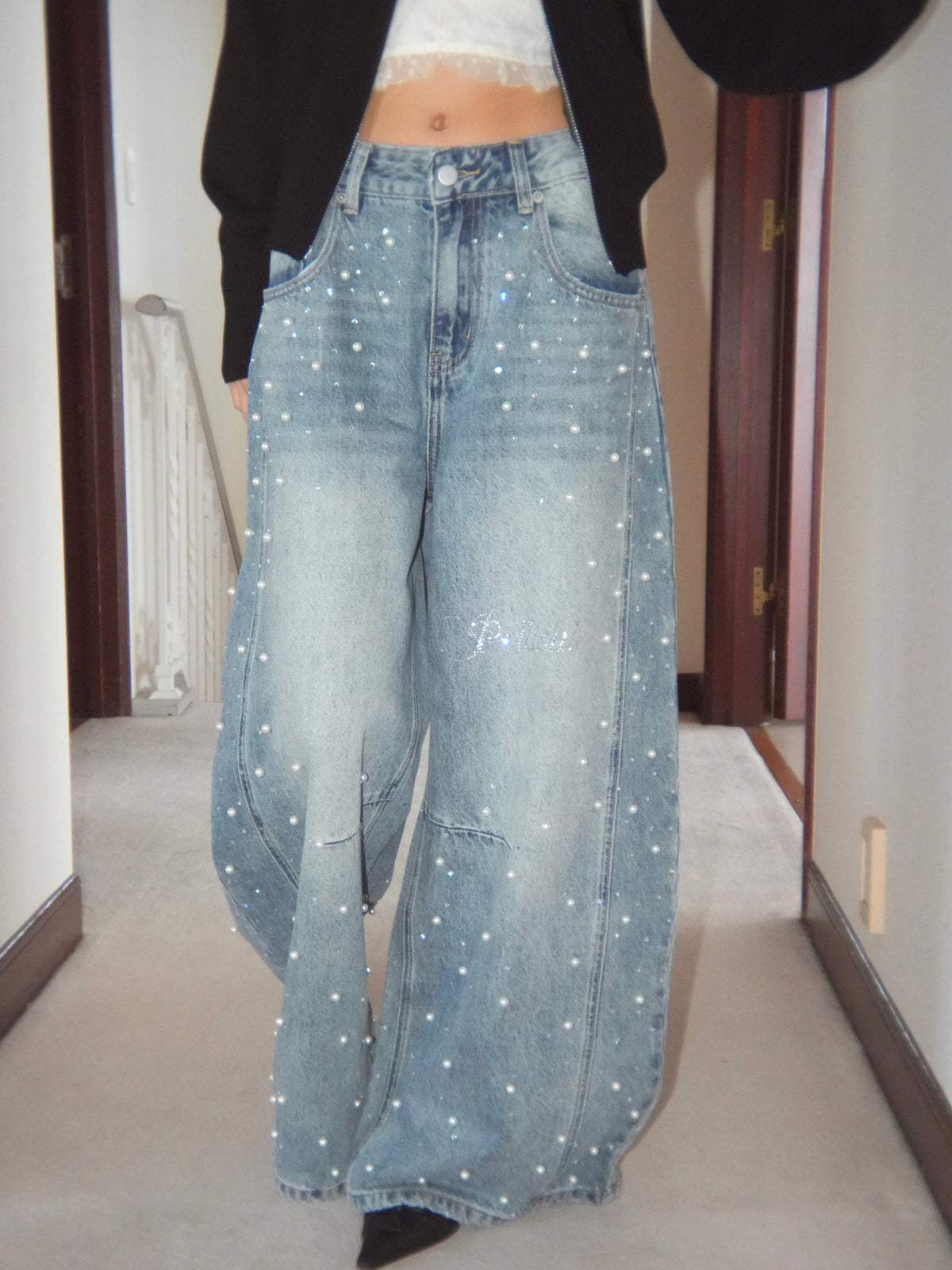 jewelleric wide denim