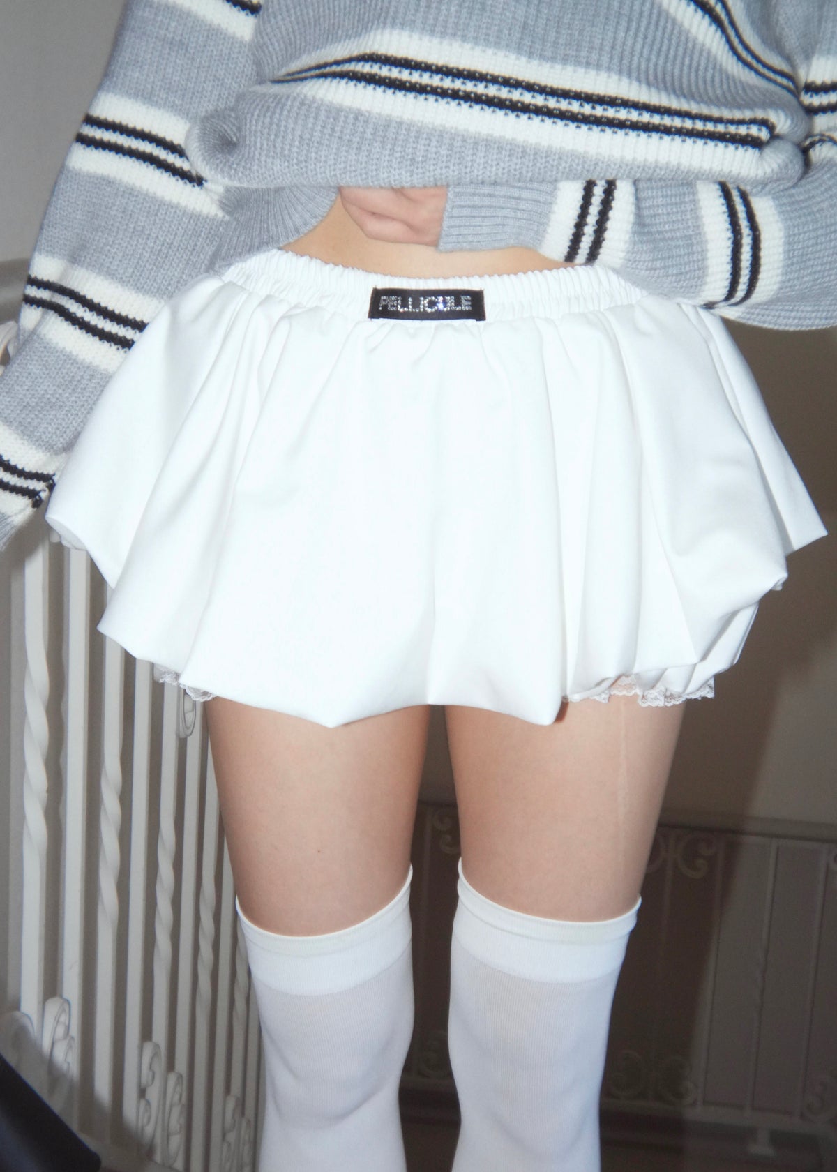 whipbaloon mini skirt
