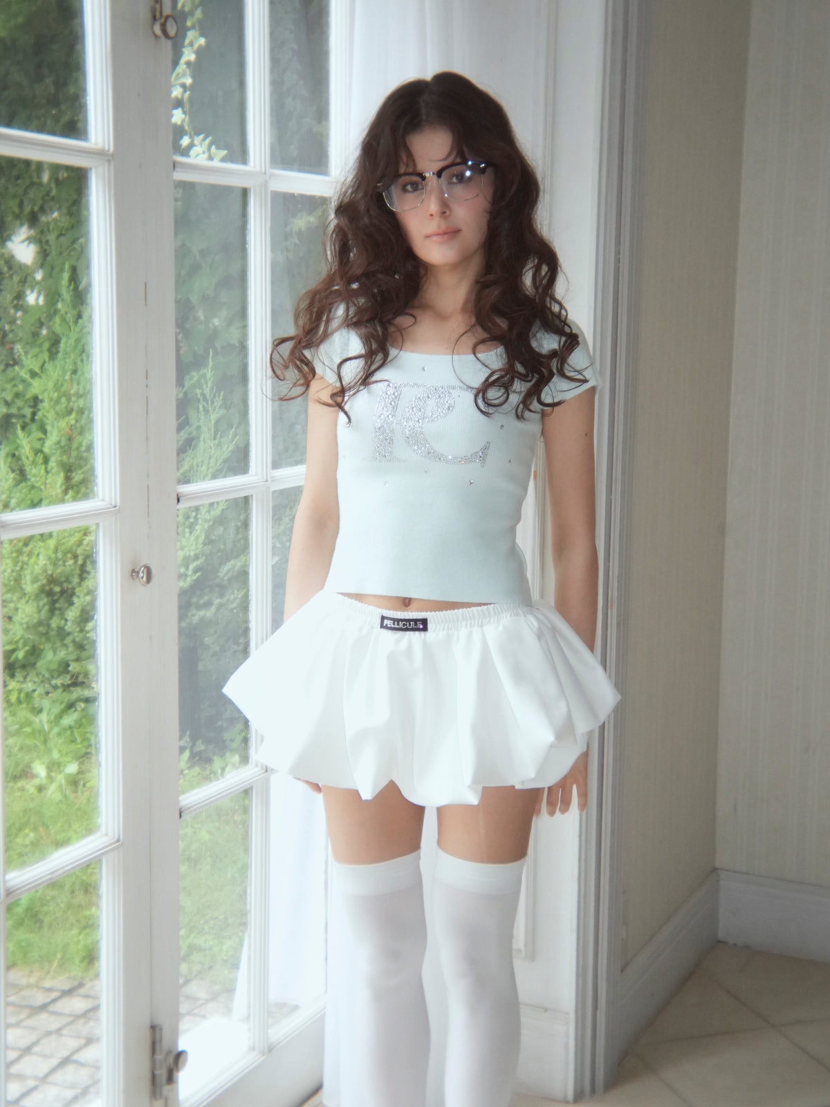 jewel powdery knit