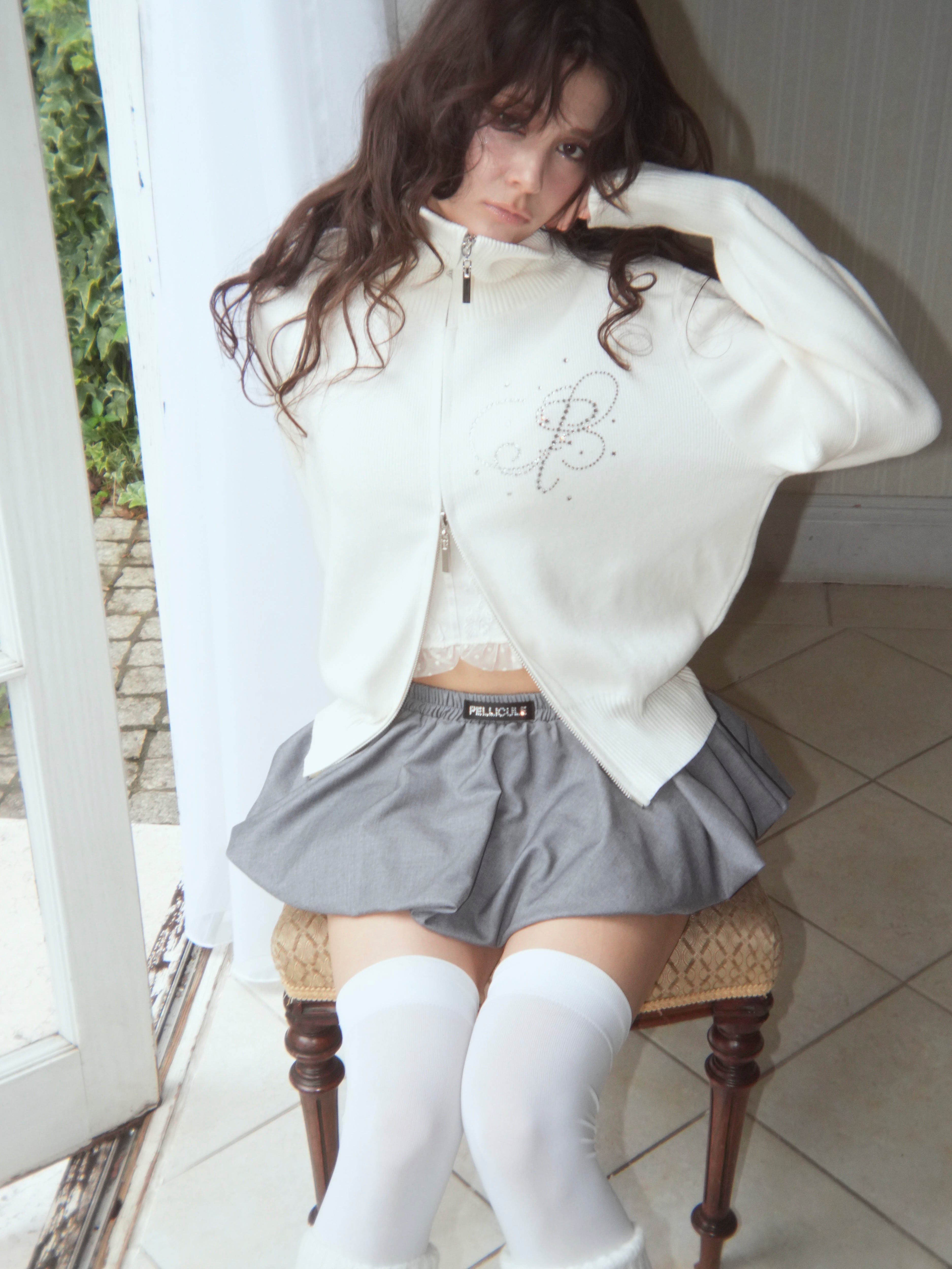 motif standneck knit｜PELLICULE | ぺリキュール