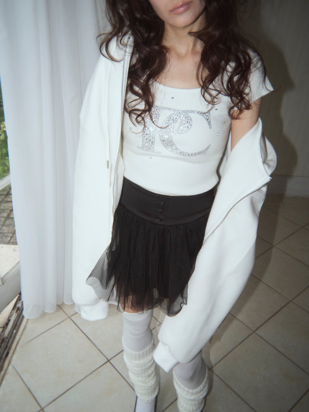 jewel powdery knit