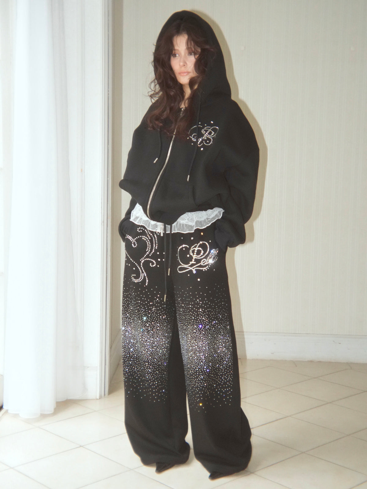 waistfrill sweat pants