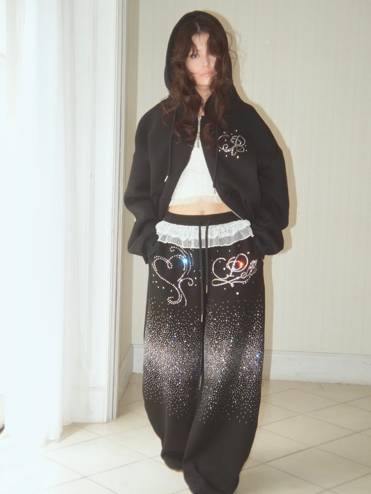 waistfrill sweat pants