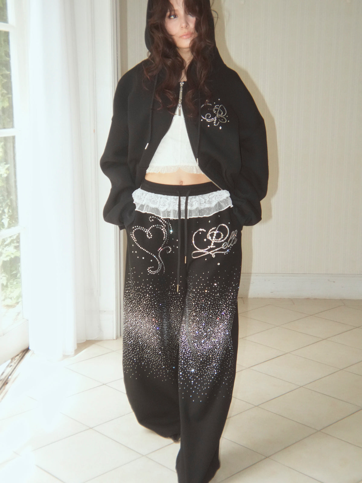 waistfrill sweat pants