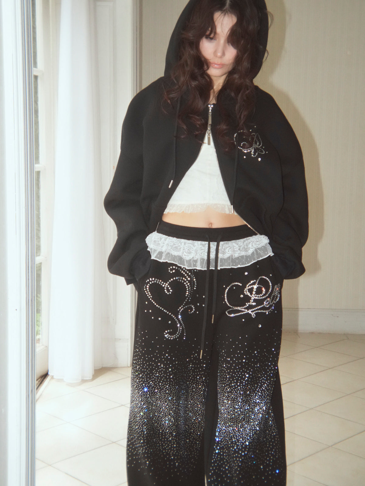 waistfrill sweat pants