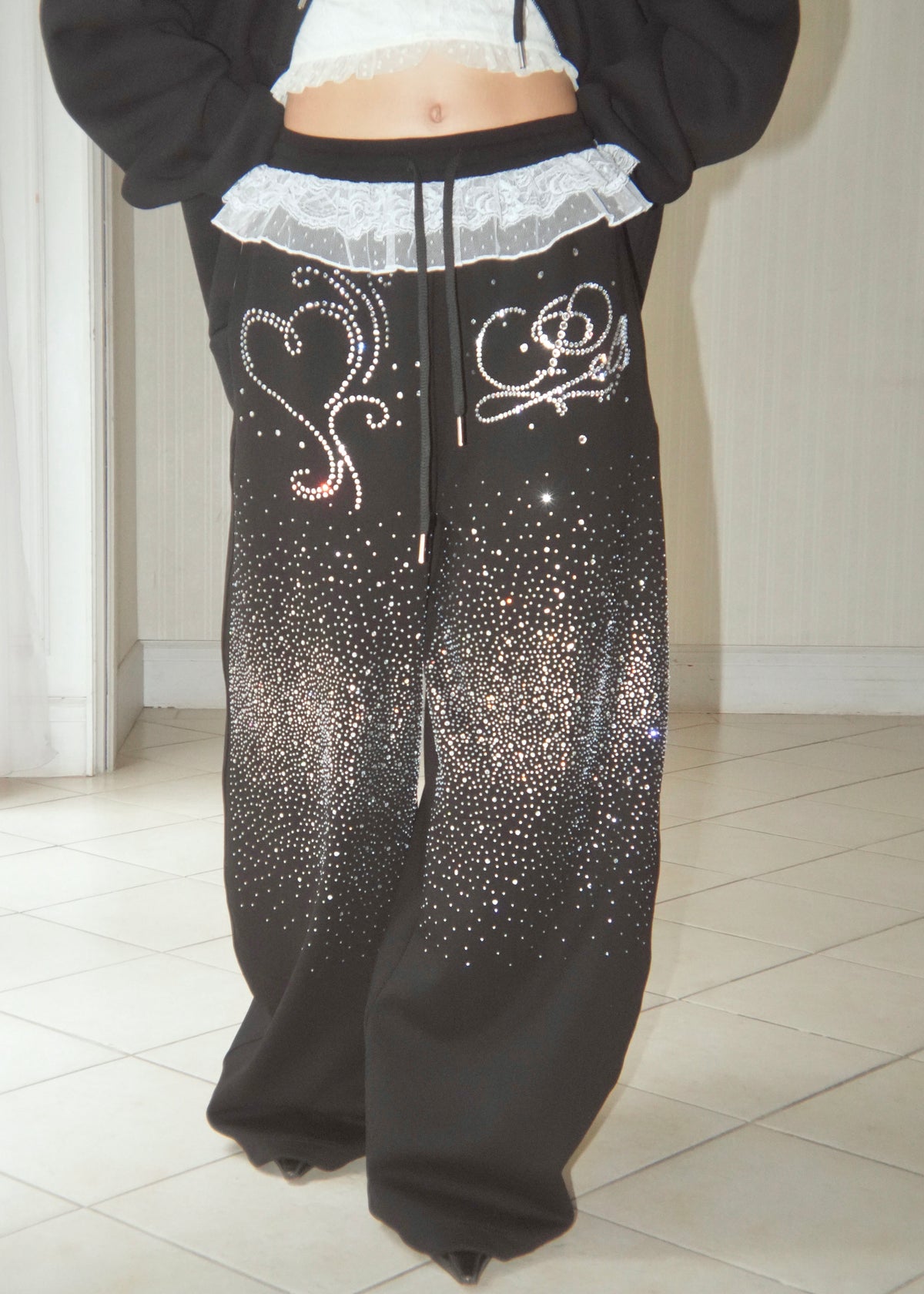 waistfrill sweat pants