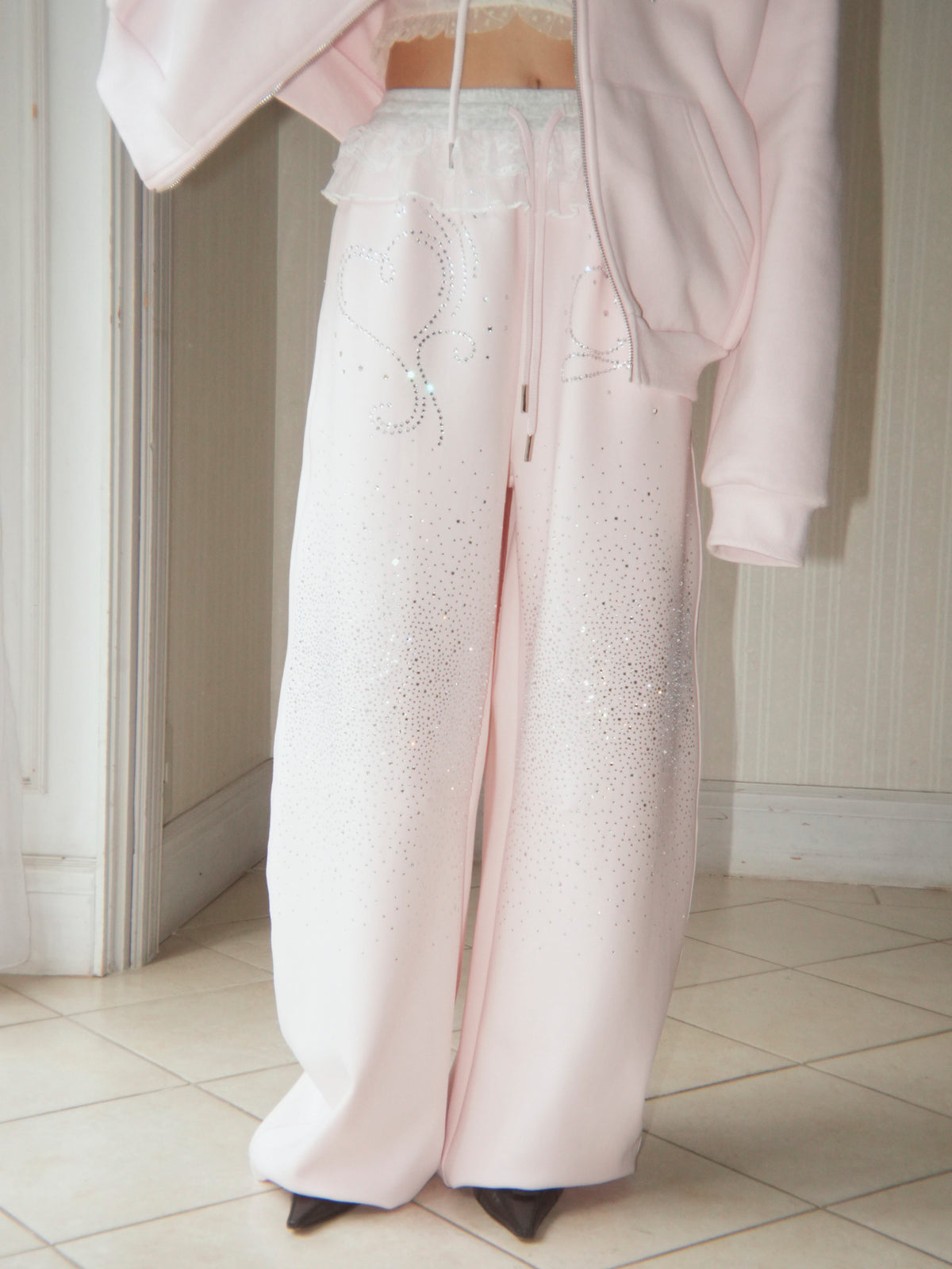 waistfrill sweat pants
