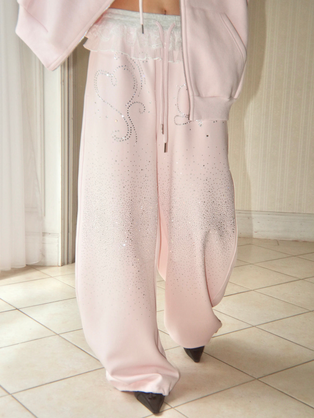 waistfrill sweat pants
