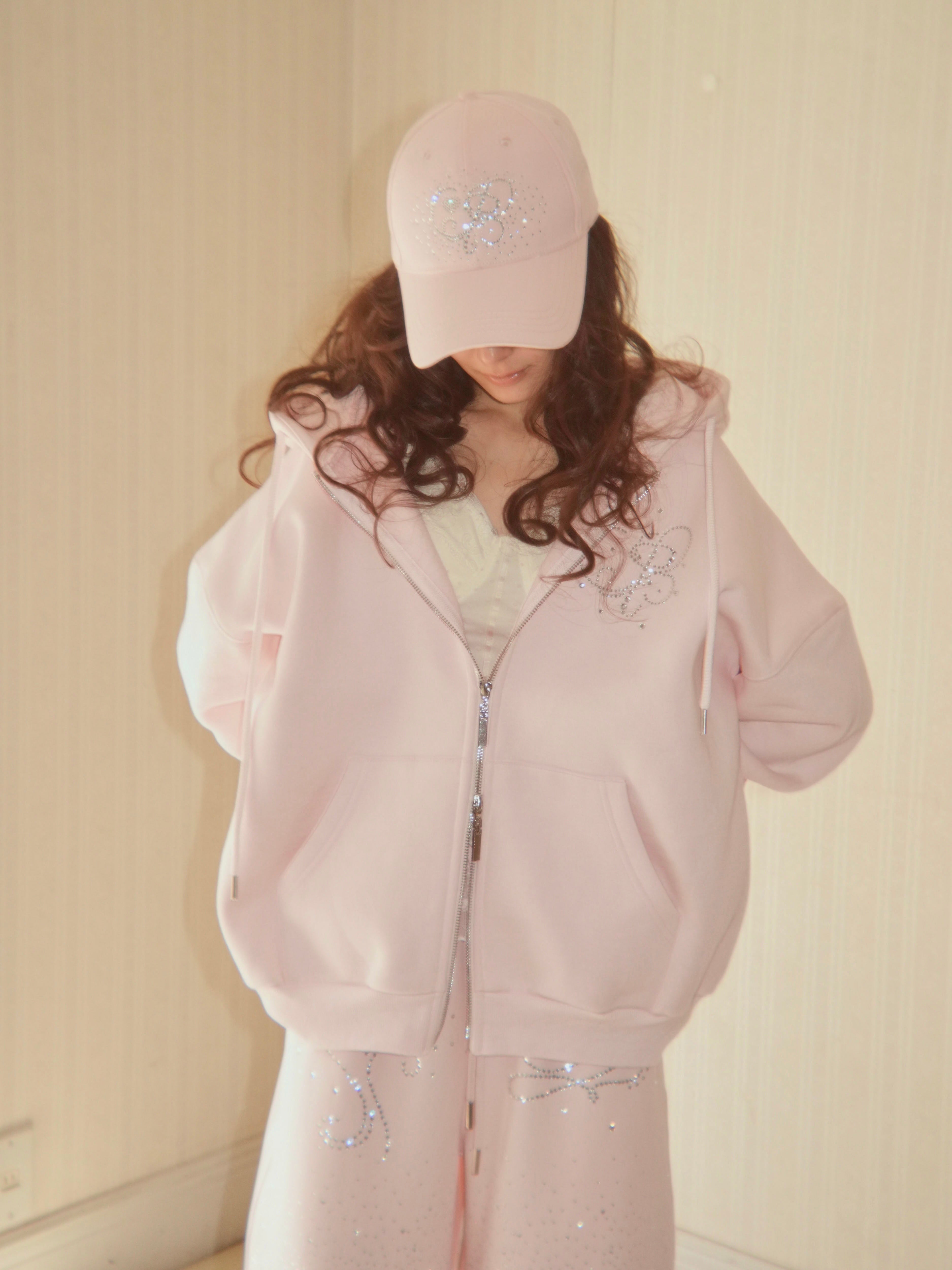 【即日発送】ペリキュール　motif cap (PINK) motif jewel cap｜PELLICULE | ぺリキュール