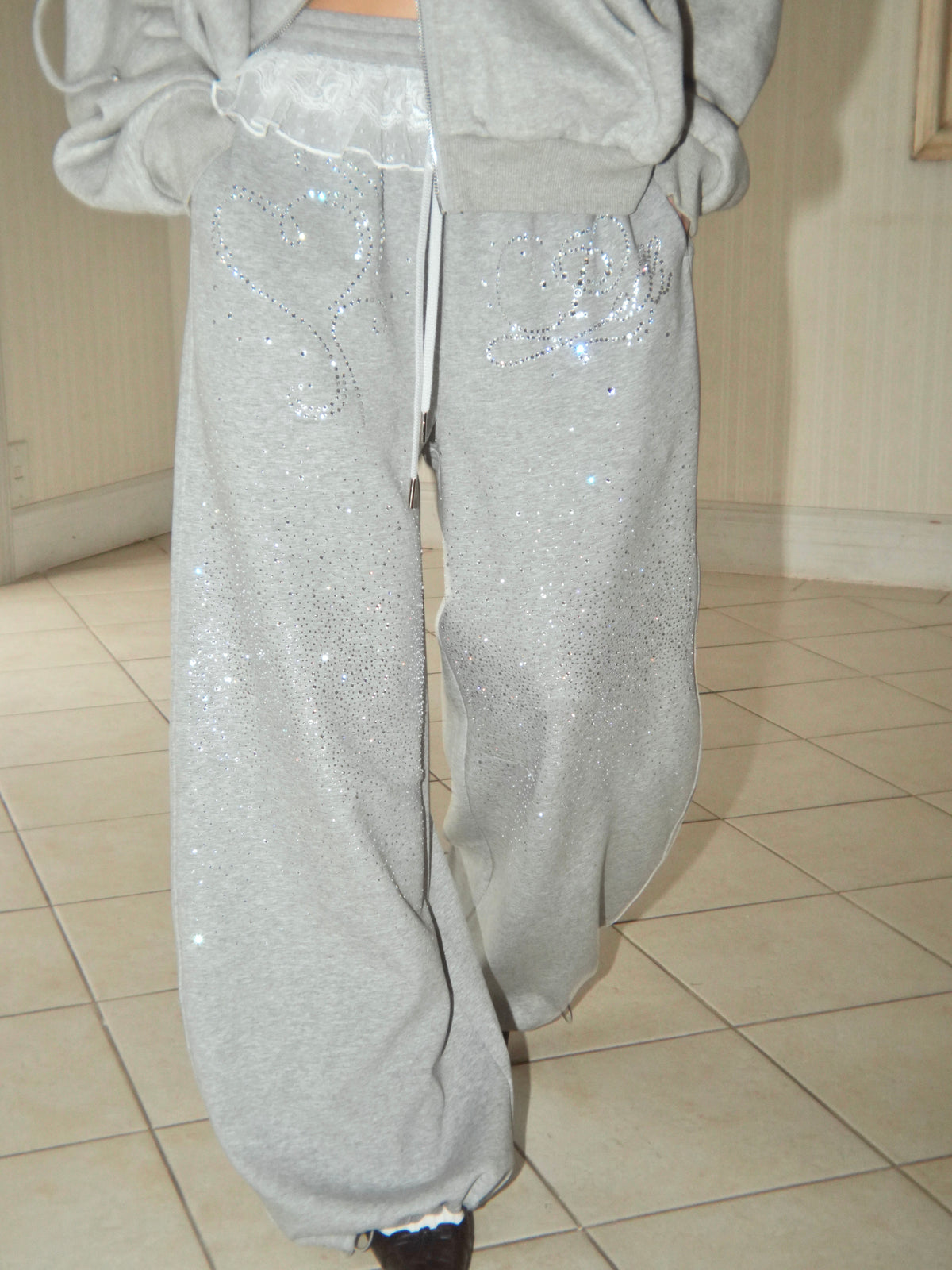 waistfrill sweat pants