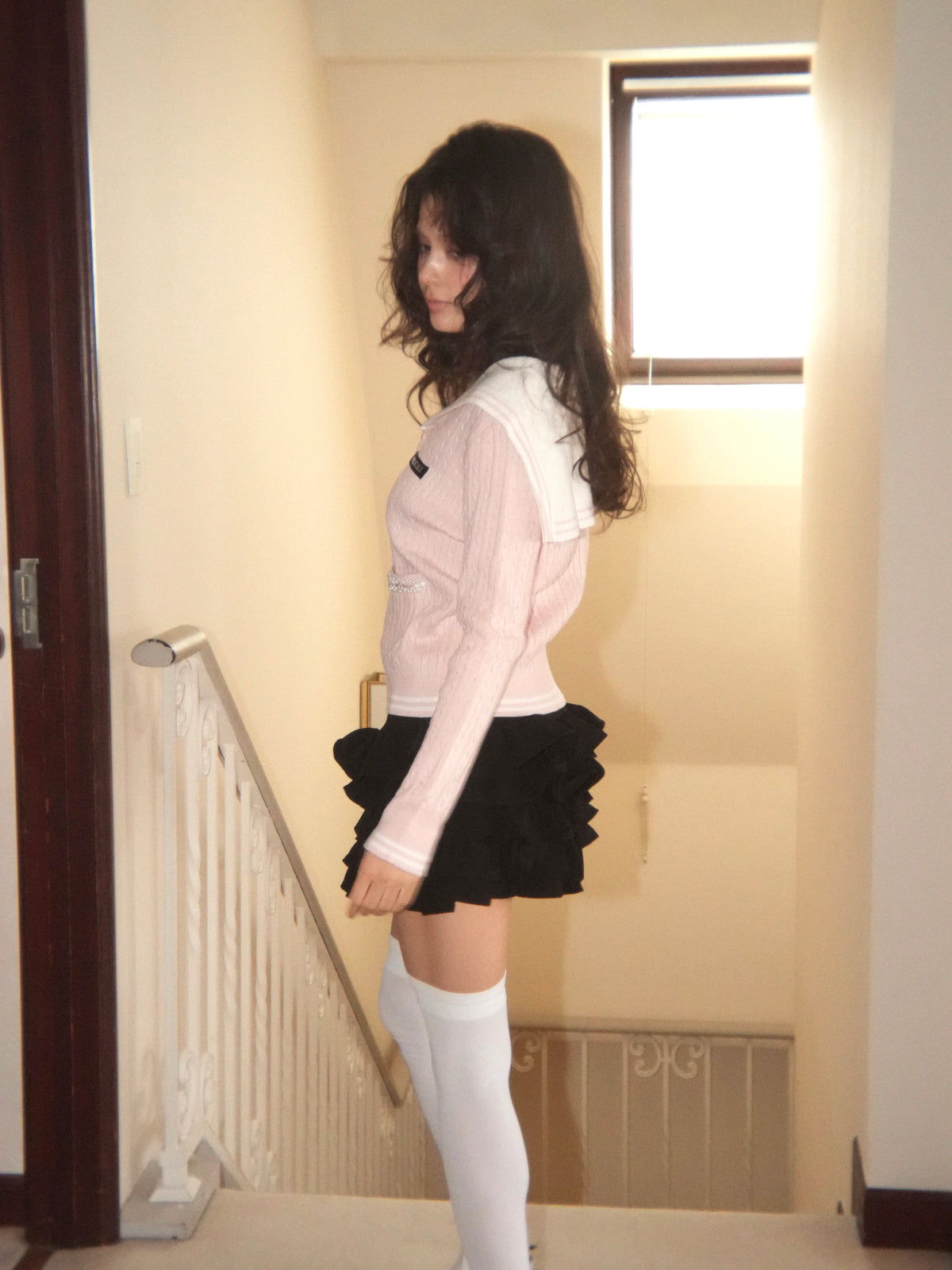 sailor bicolor knit