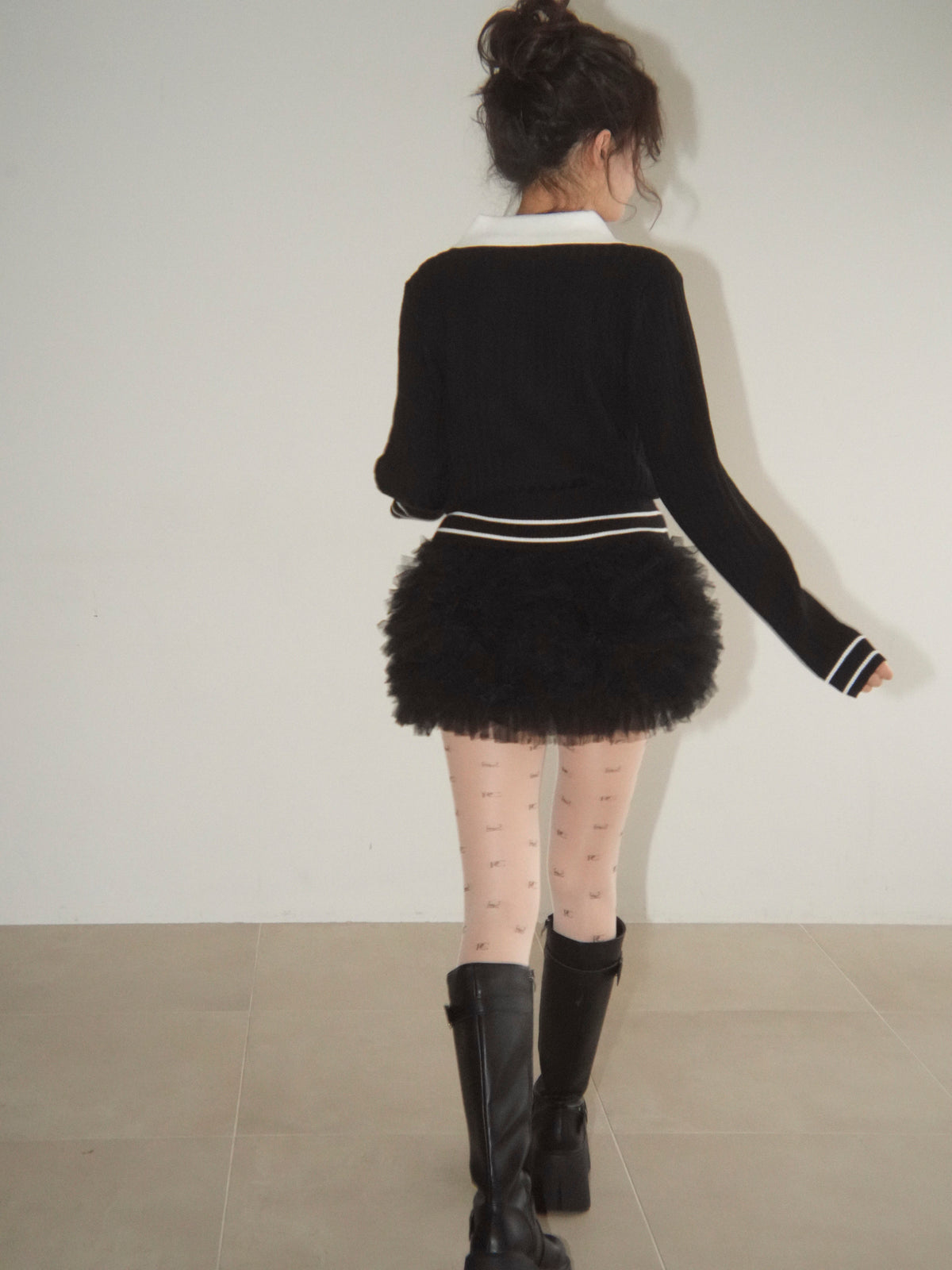 tulle bouquet skirt
