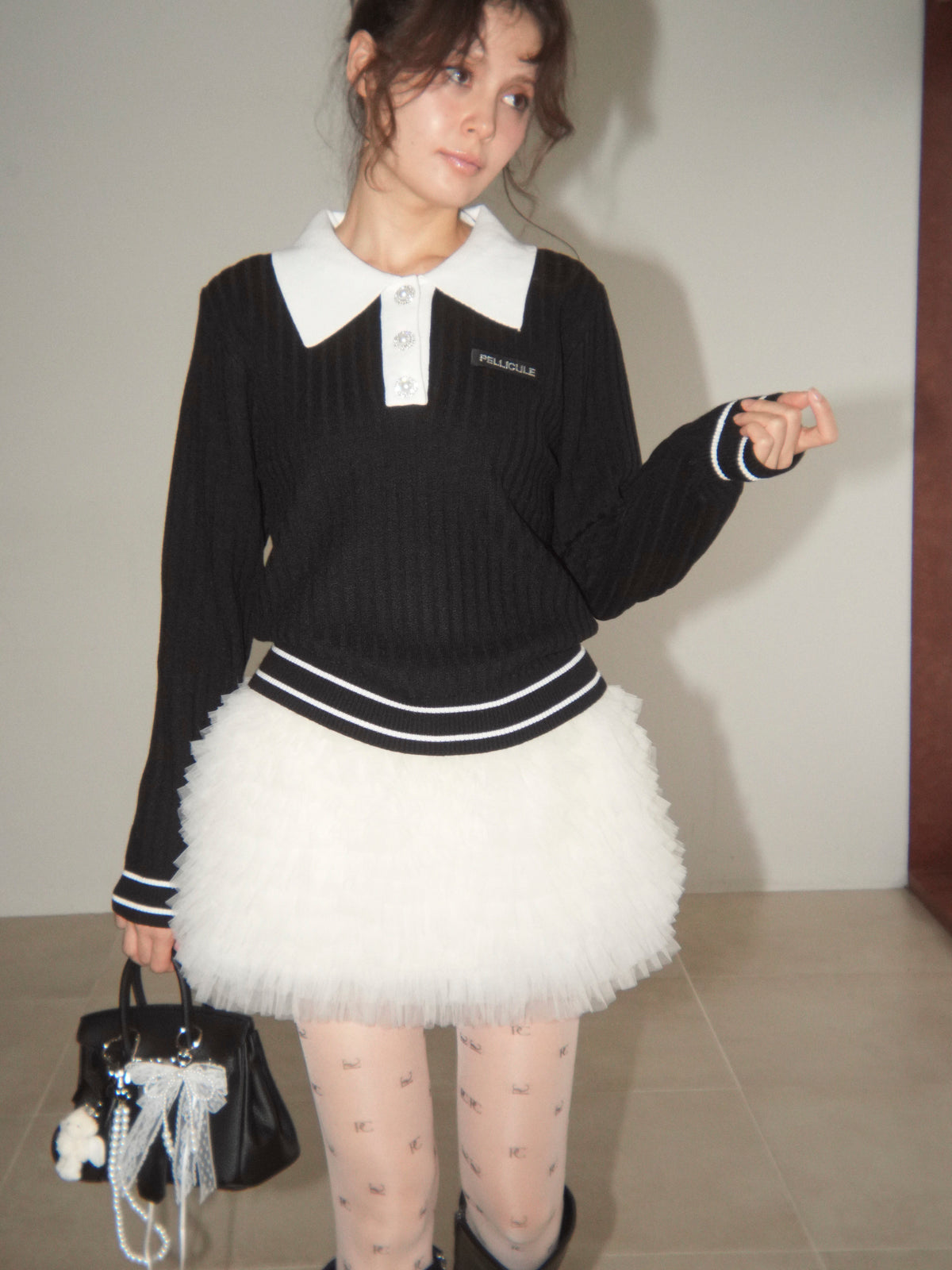 tulle bouquet skirt