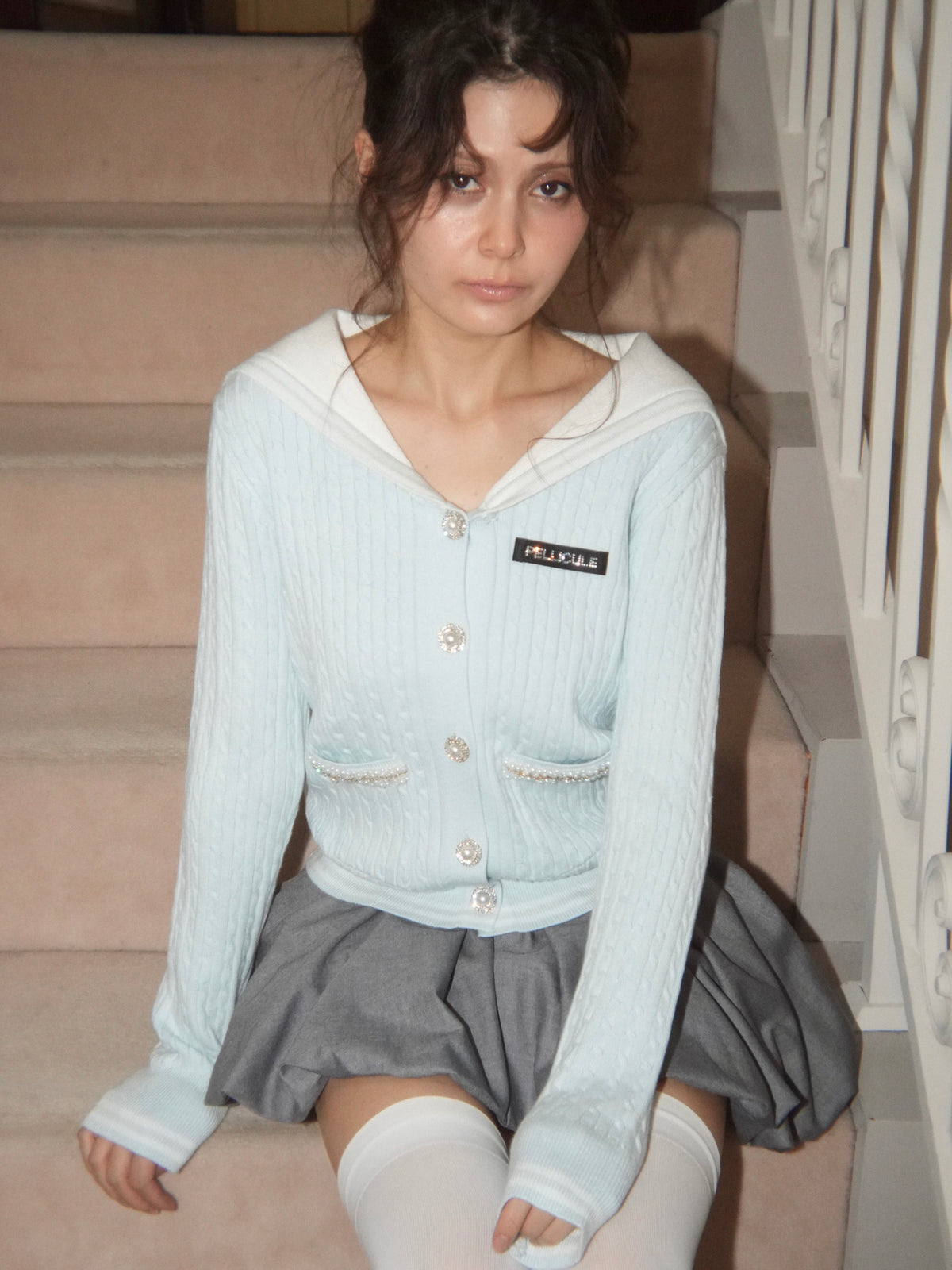 sailor bicolor knit