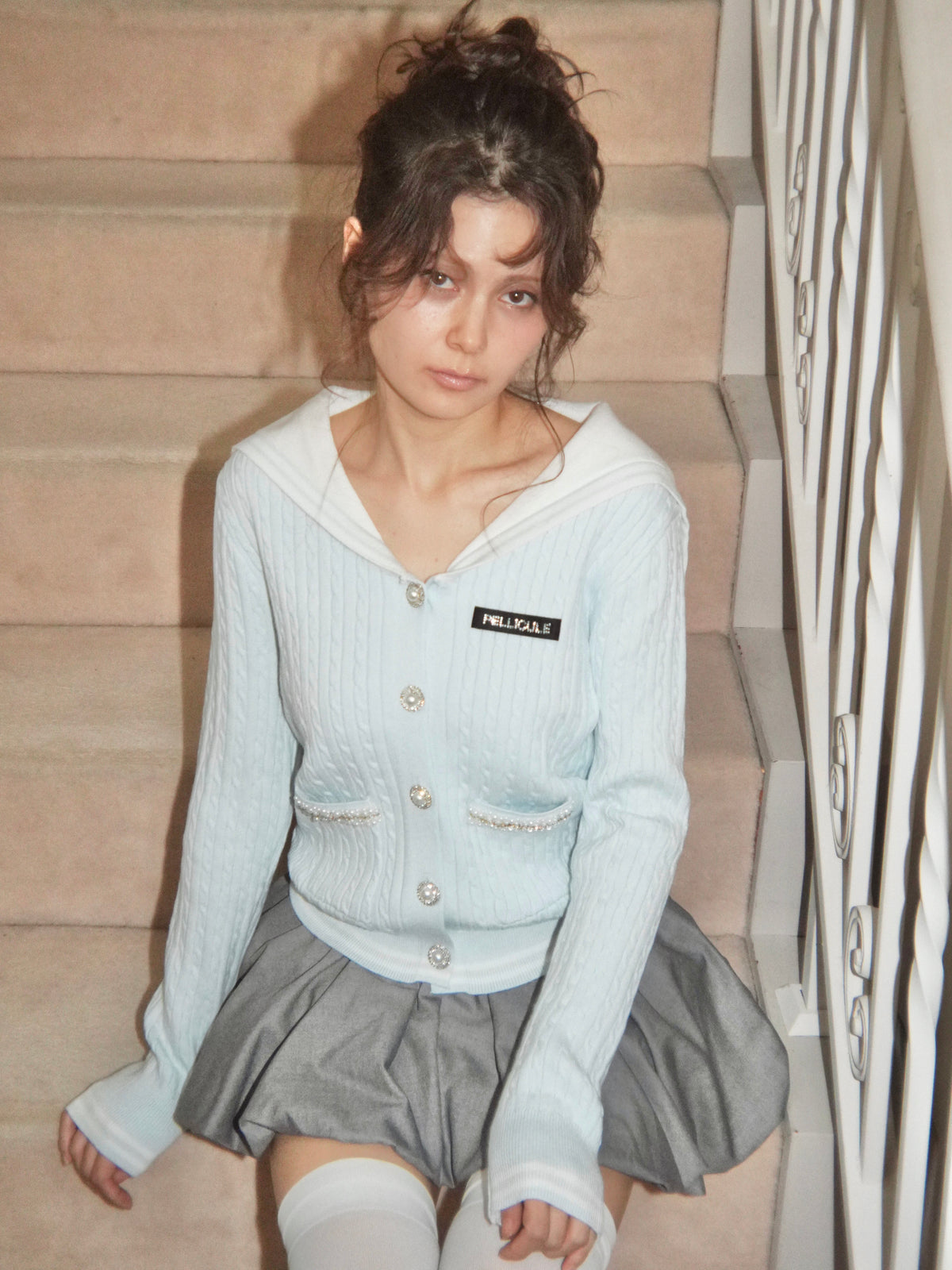 sailor bicolor knit