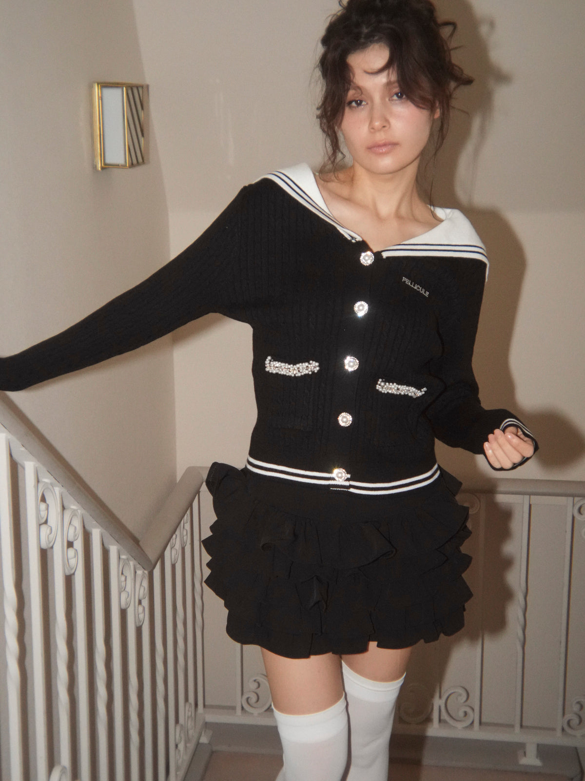 sailor bicolor knit