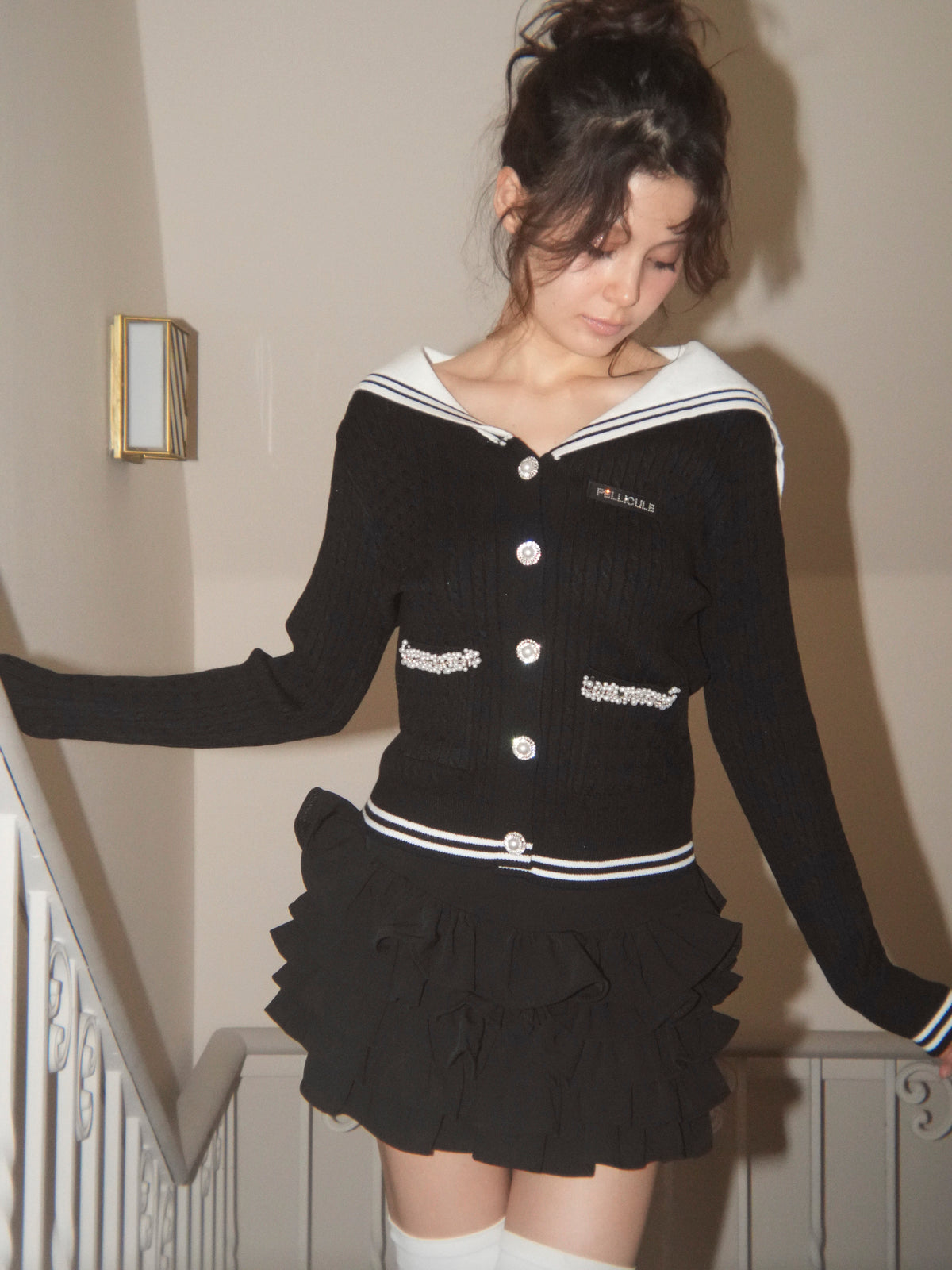 sailor bicolor knit
