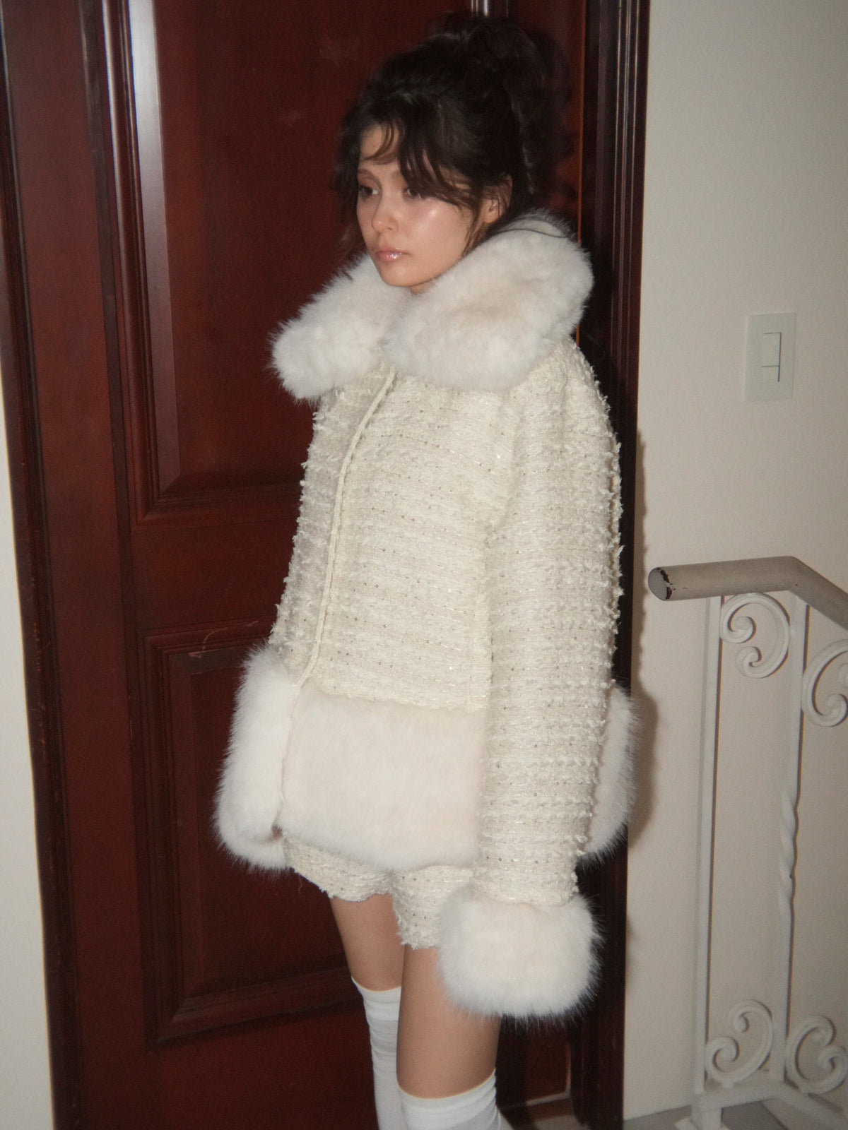 【先行予約】fancytweed coat
