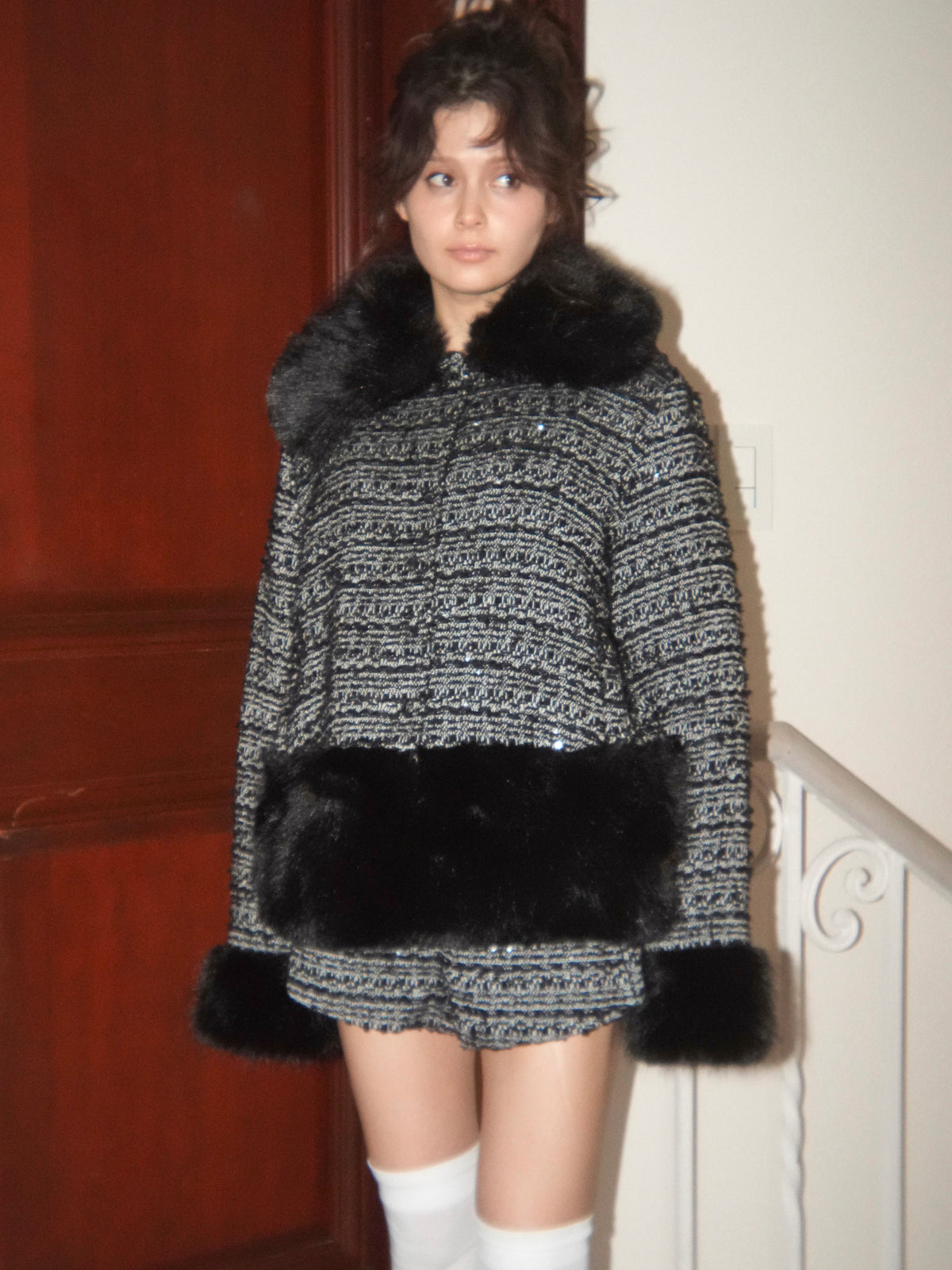 【先行予約】fancytweed coat