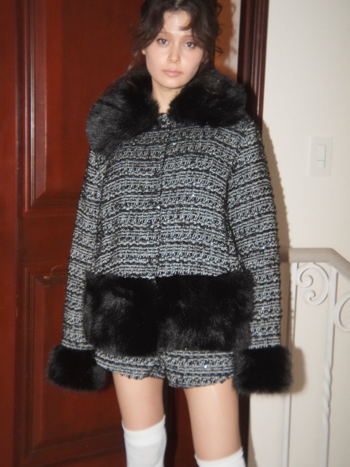 【先行予約】fancytweed coat