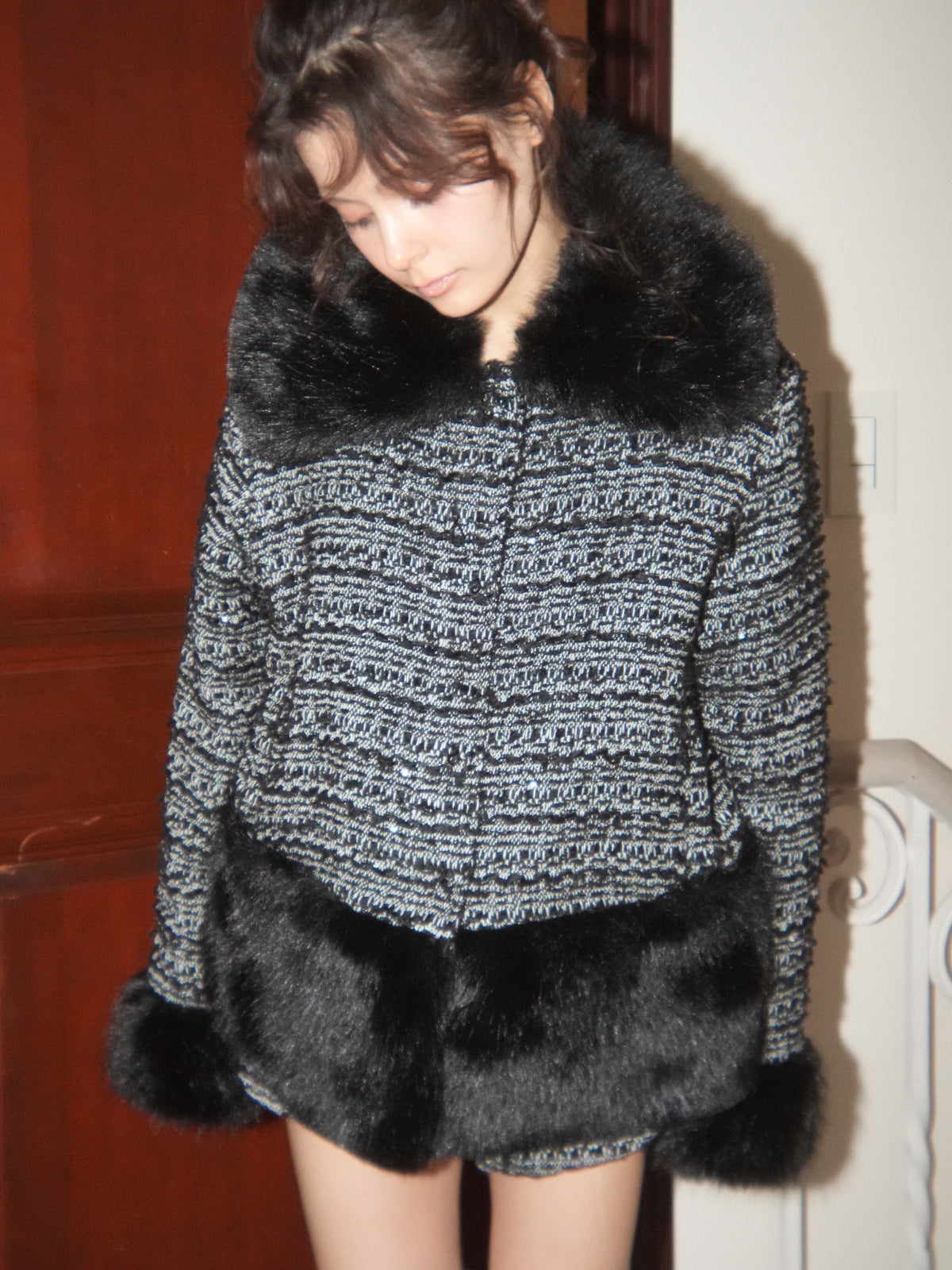 【先行予約】fancytweed coat