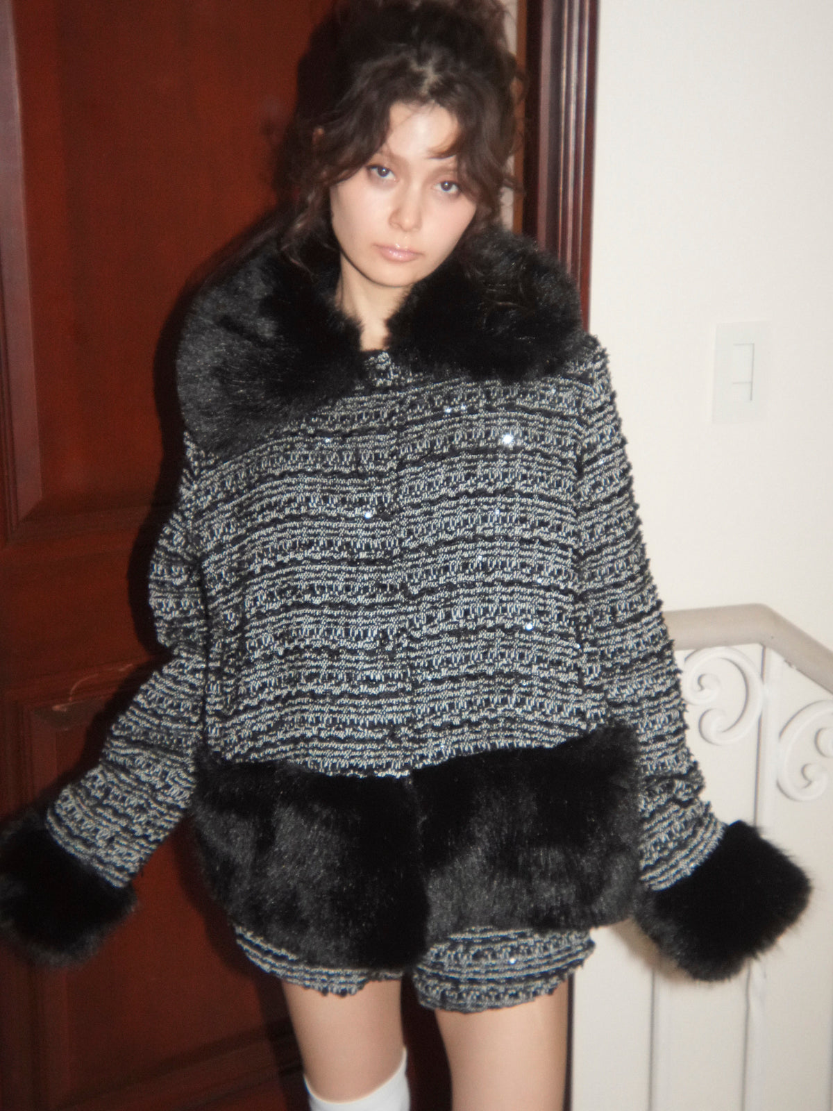 【先行予約】fancytweed coat