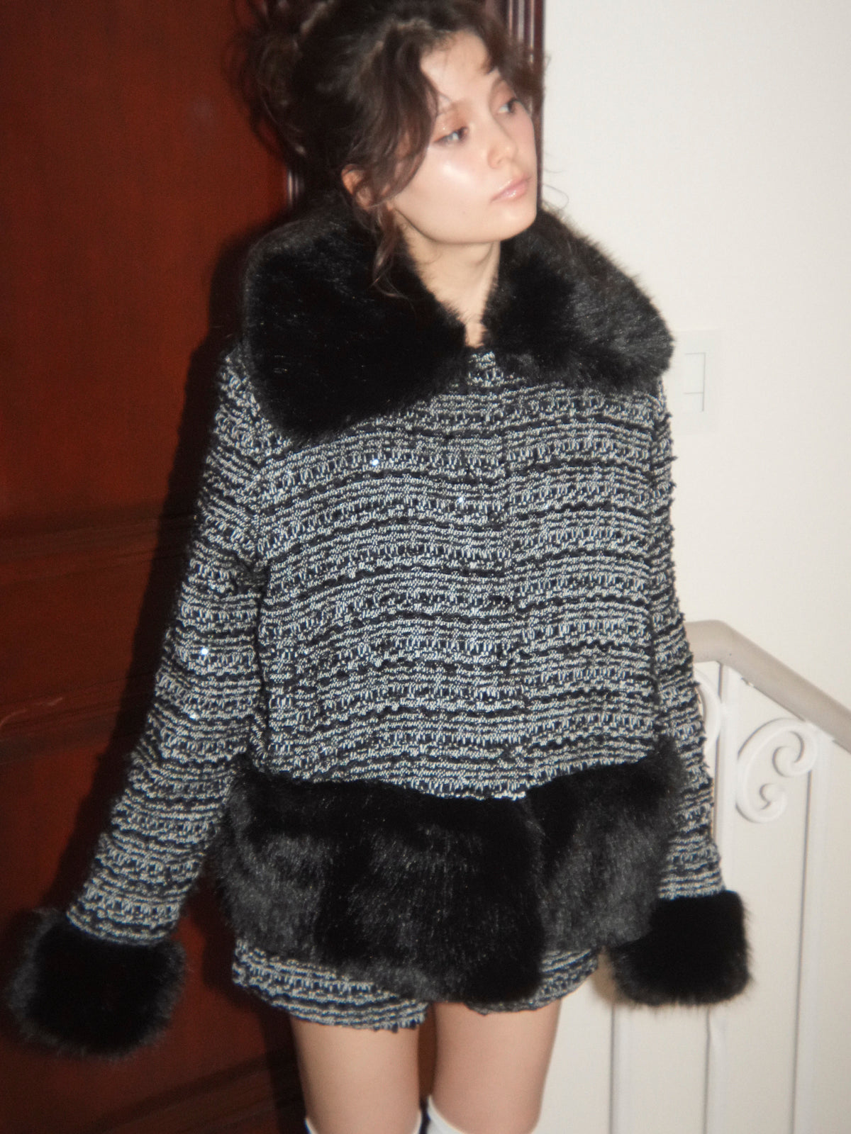 【先行予約】fancytweed coat