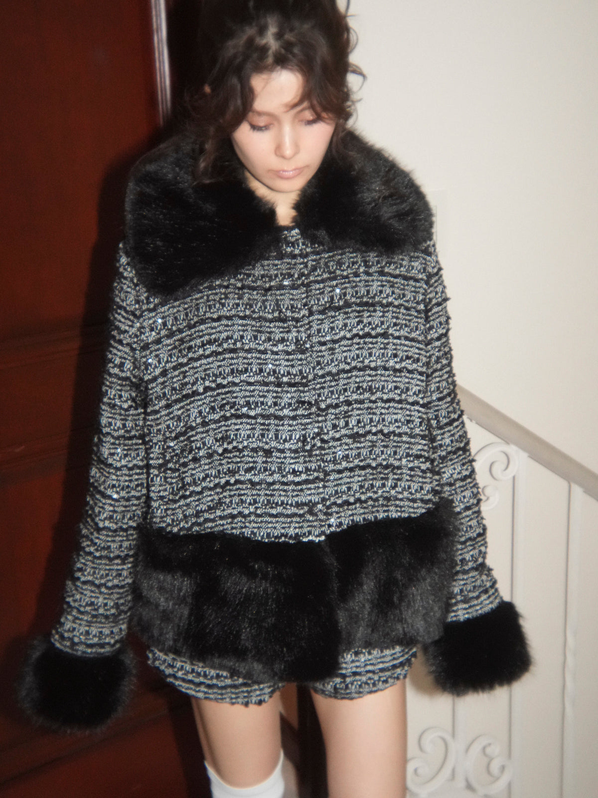 【先行予約】fancytweed coat
