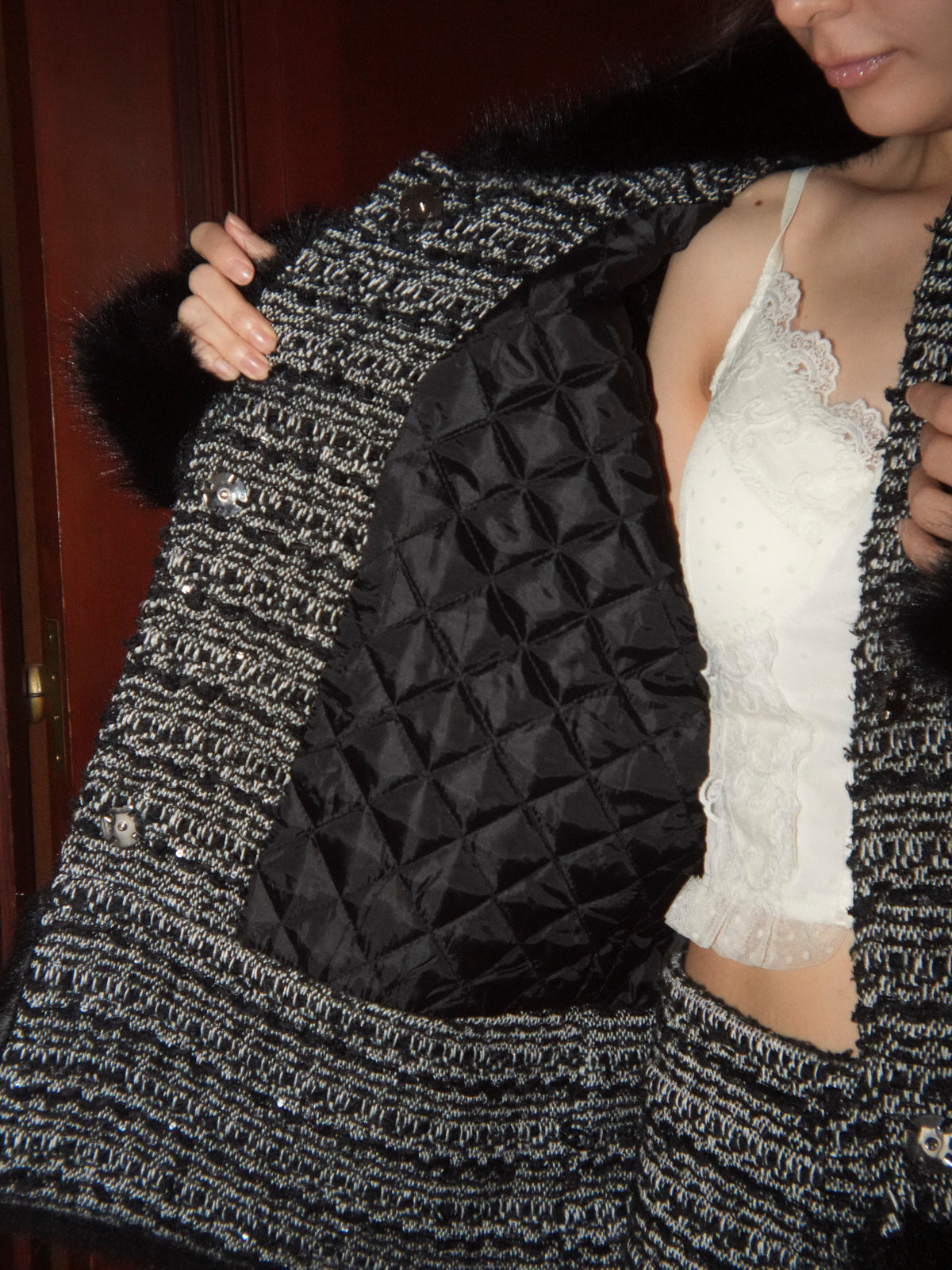 【先行予約】fancytweed coat