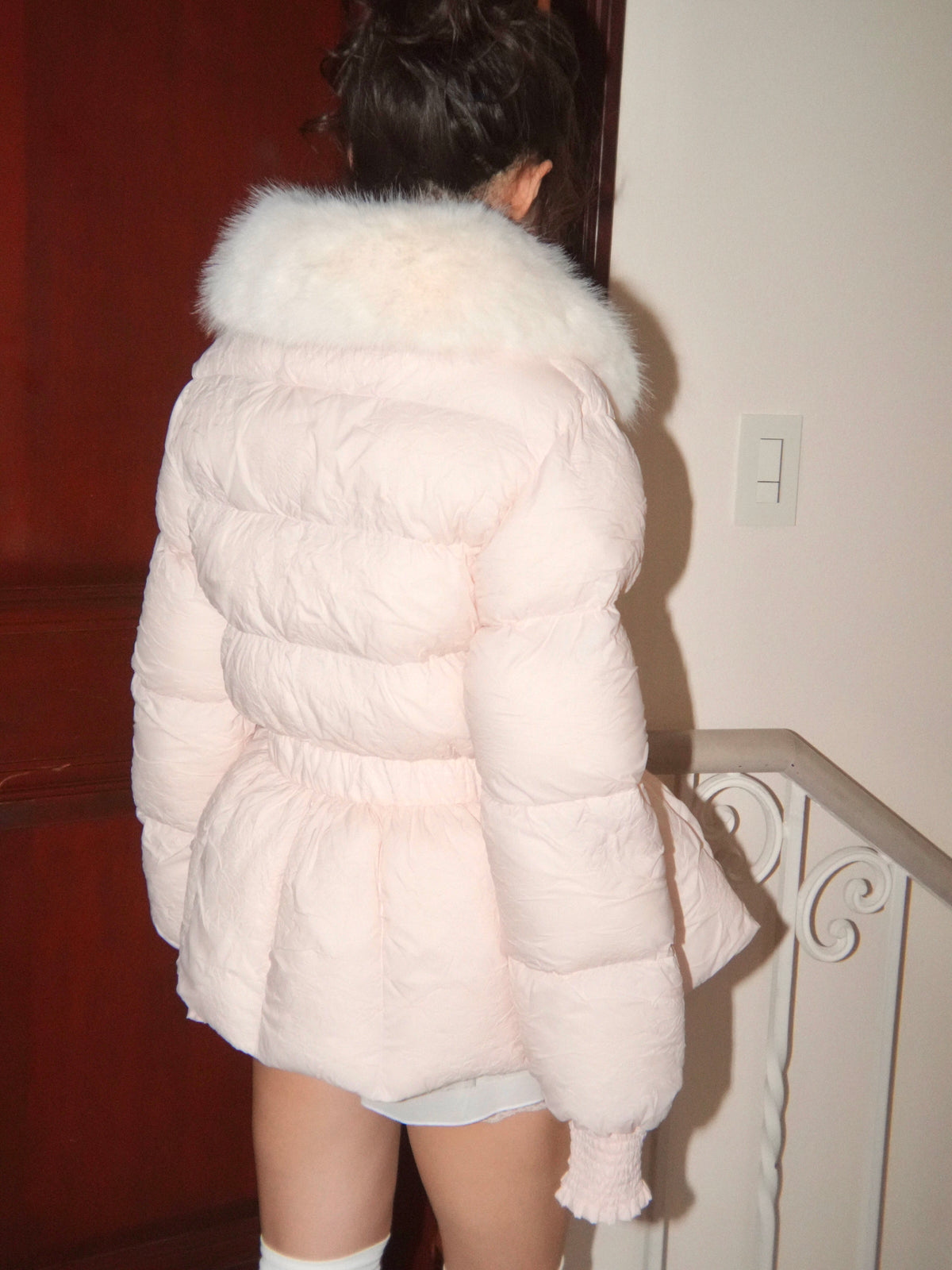 【先行予約】rocher peplum coat