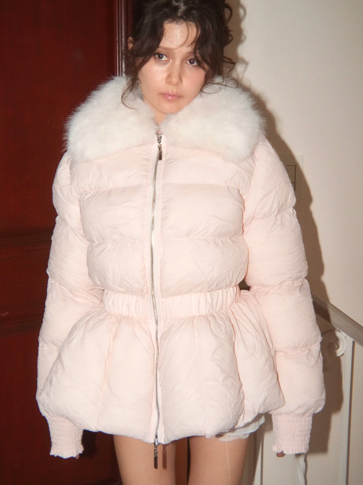 【先行予約】rocher peplum coat