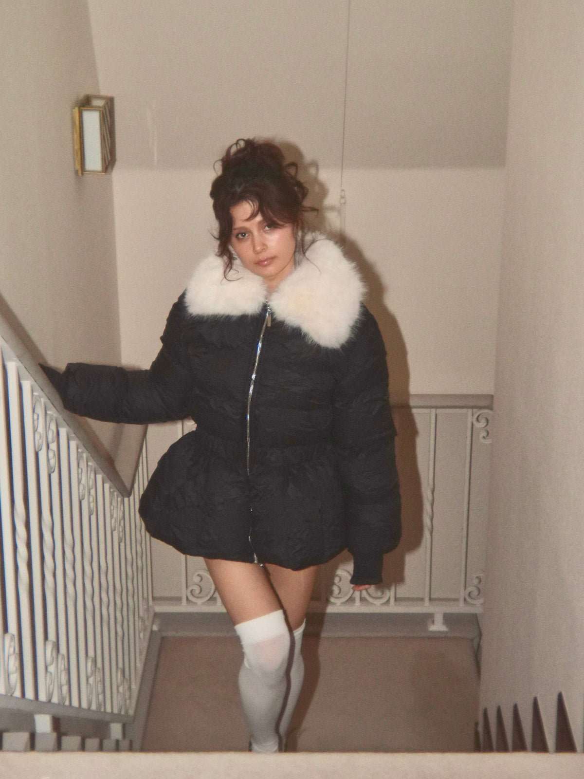 【先行予約】rocher peplum coat