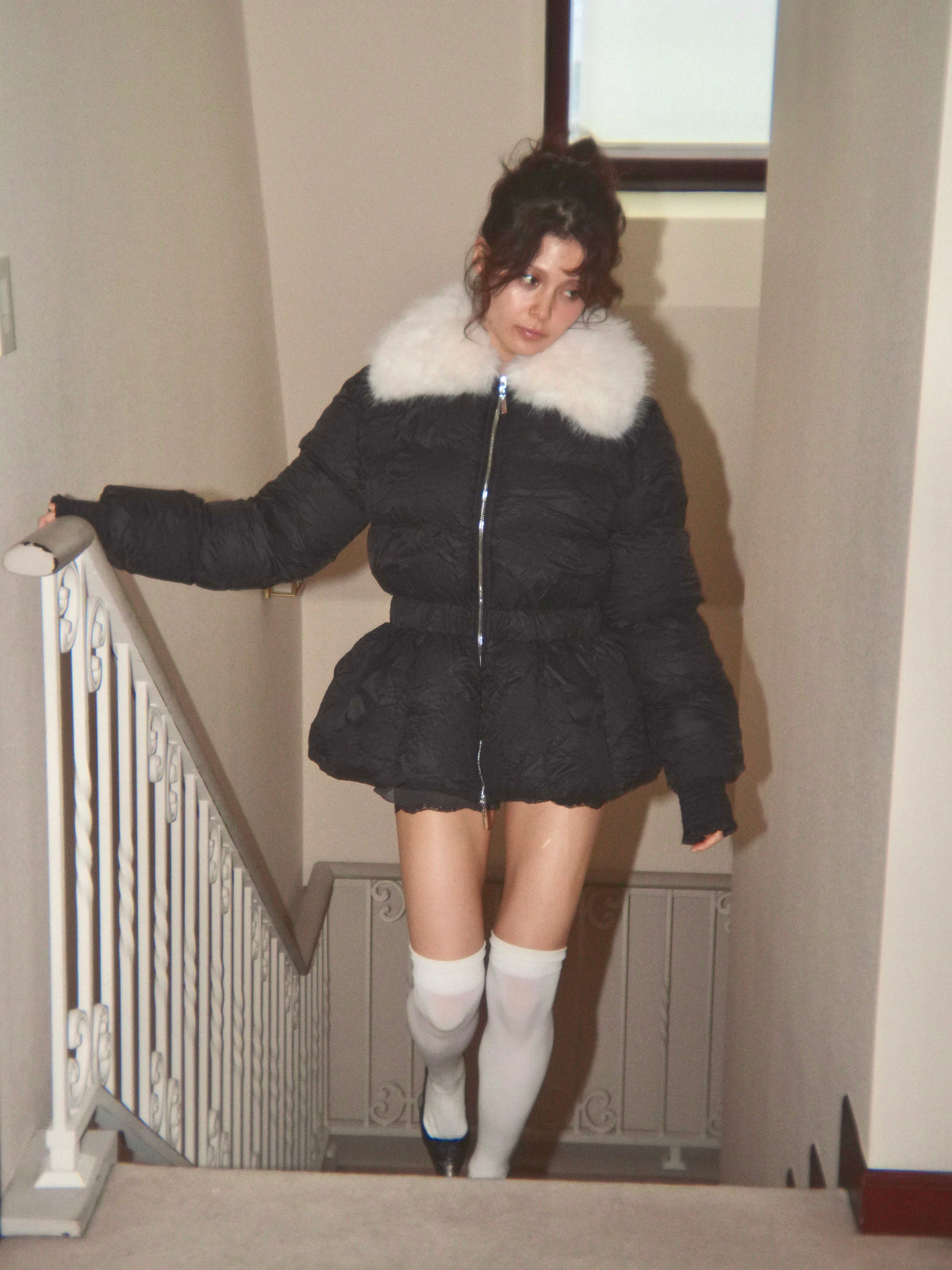 【先行予約】rocher peplum coat